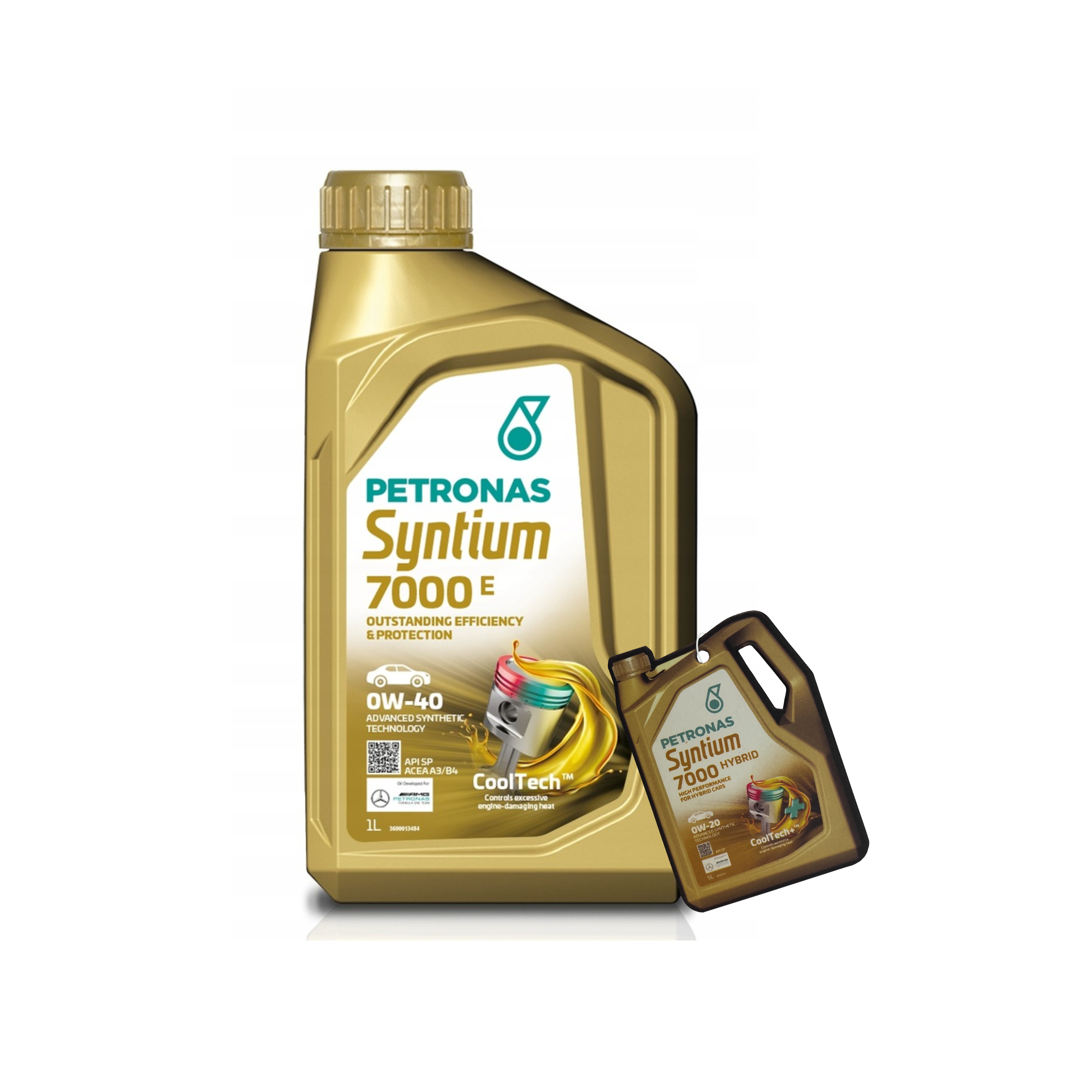 Olej Silnikowy PETRONAS Syntium 7000 E ACEA A3/B4 0W-40 1L+Zawieszka GRATIS