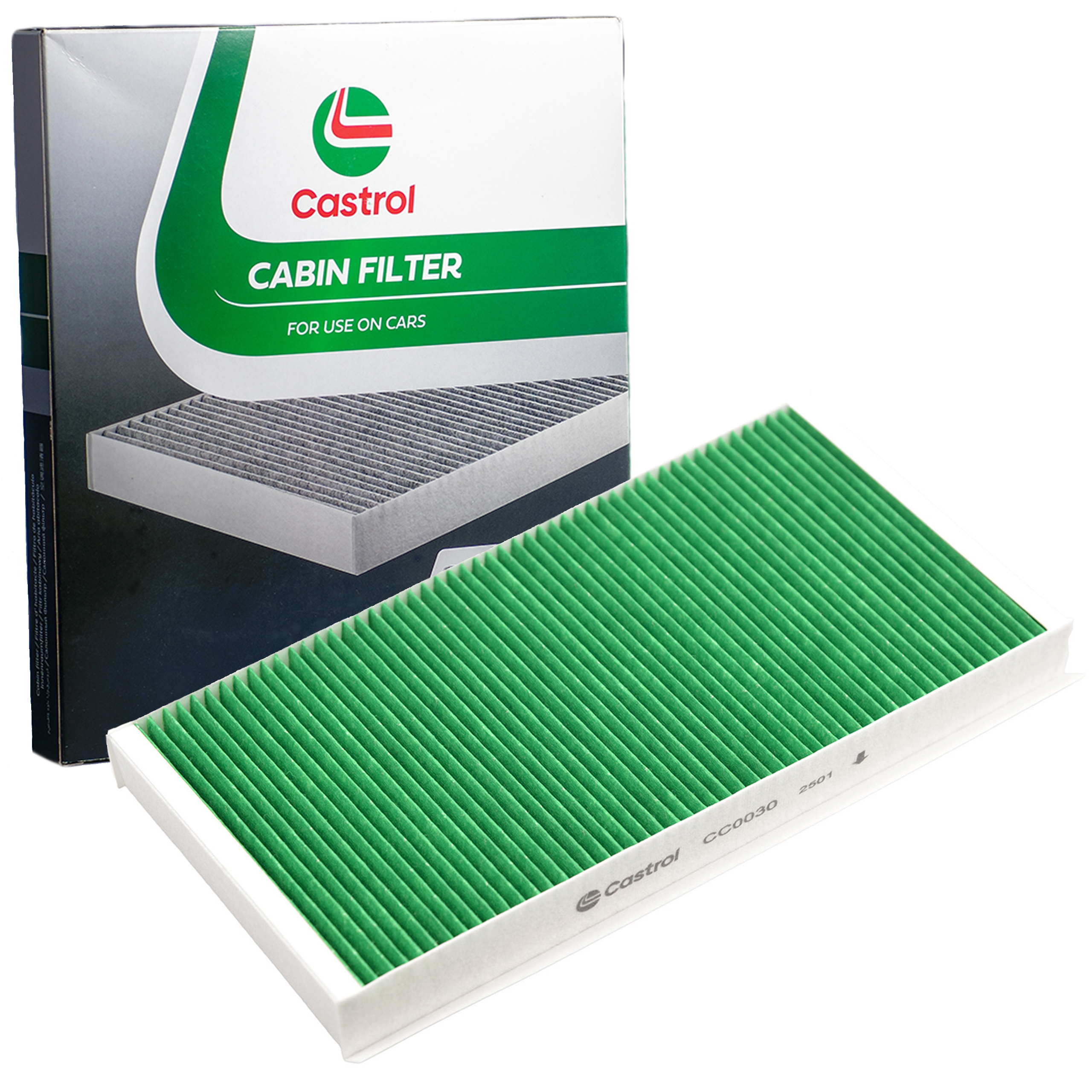 Castrol Filtr Kabinowy wentylacja przestrzeni pasażerskiej CC0030 BASIC+