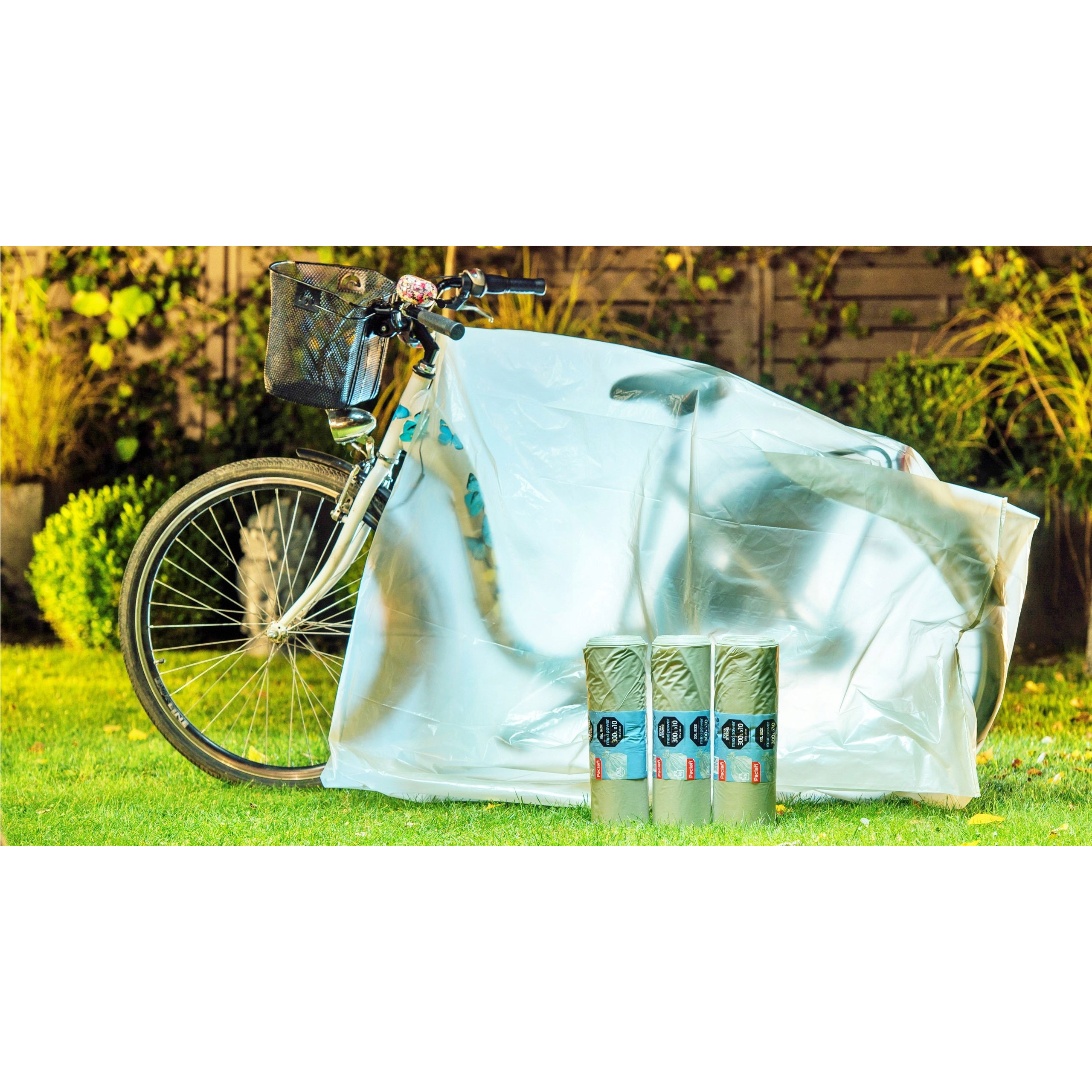 139251 Paclan worki Maxi Power transparent 300l 10 szt. 70 my 139251