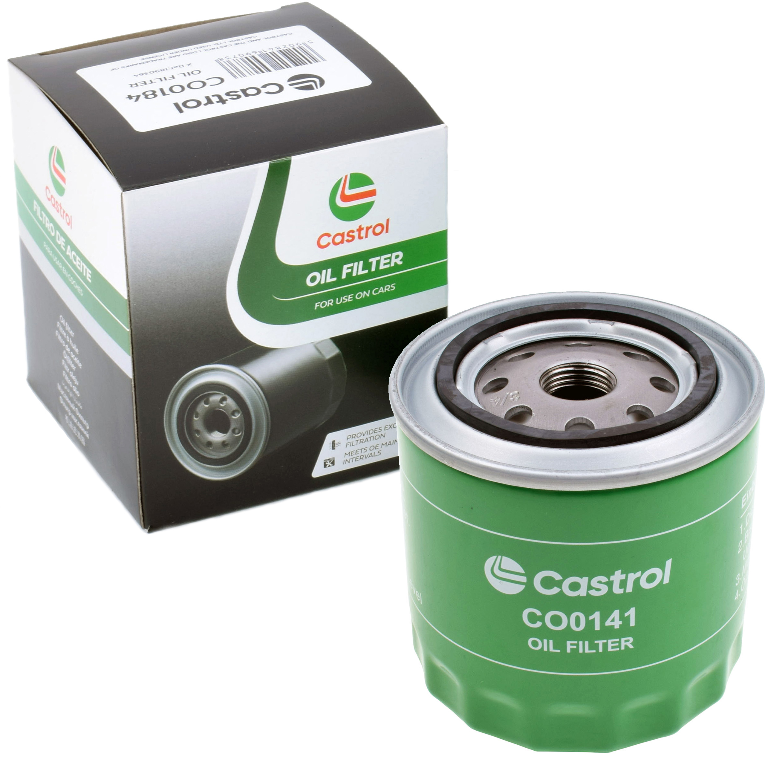 Castrol Filters Filtr Oleju CO0141 + Zawieszka Zapachowa gratis