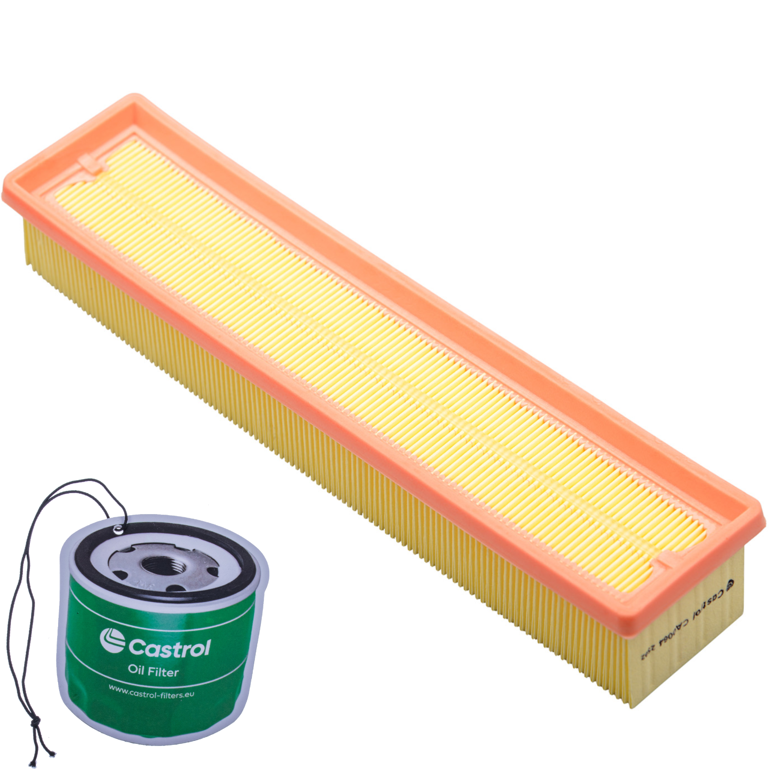 Castrol Filters Filtr Powietrza CA0064 + Samochodowa Zawieszka Zapachowa