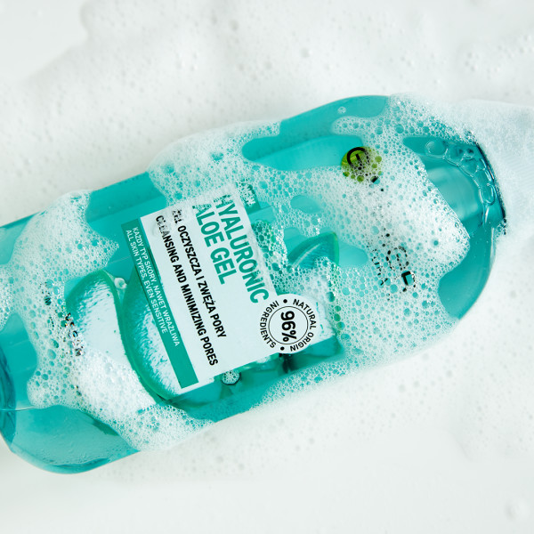 Garnier Hyaluronic Aloe Oczyszczający Żel do Twarzy Ekstrakt z Aloesu 200ml