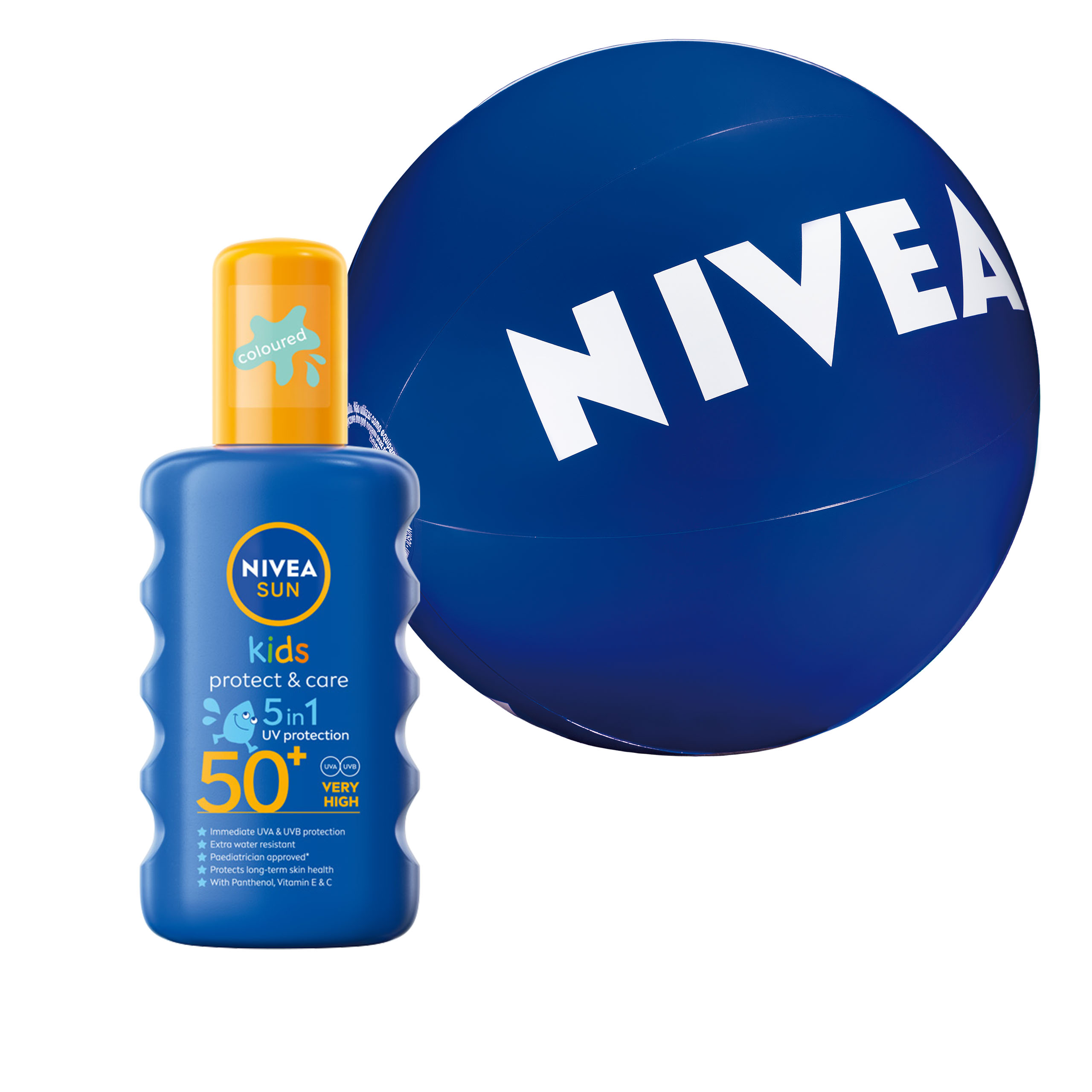 NIVEA SUN KIDS Nawilżający spray ochronny na słońce dla dzieci SPF 50 200 ml