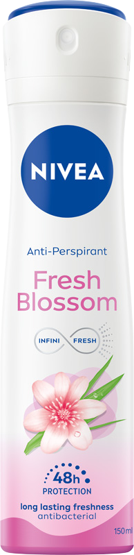 NIVEA FRESH CITRUS BLOSSOM ROSE TOUCH ANTYPERSPIRANT SPRAY 150 ML