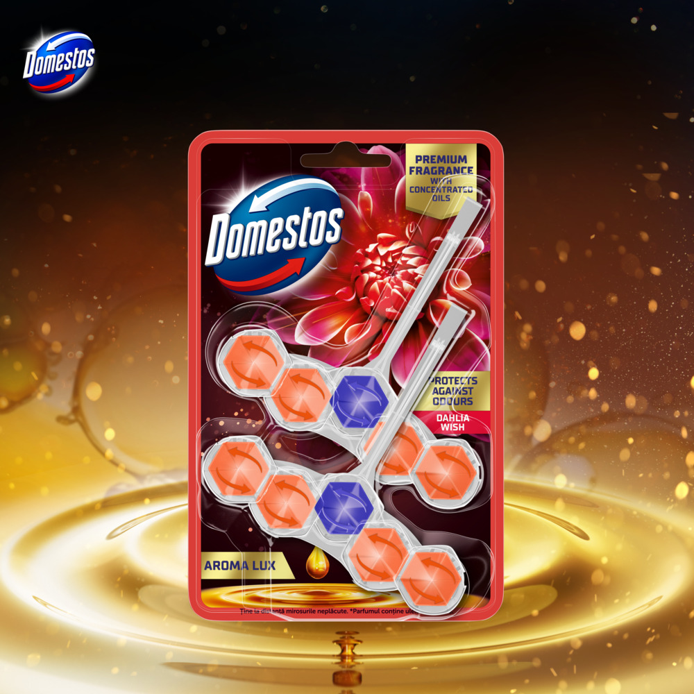 Domestos Kostka Aroma Dahlia 2x50g