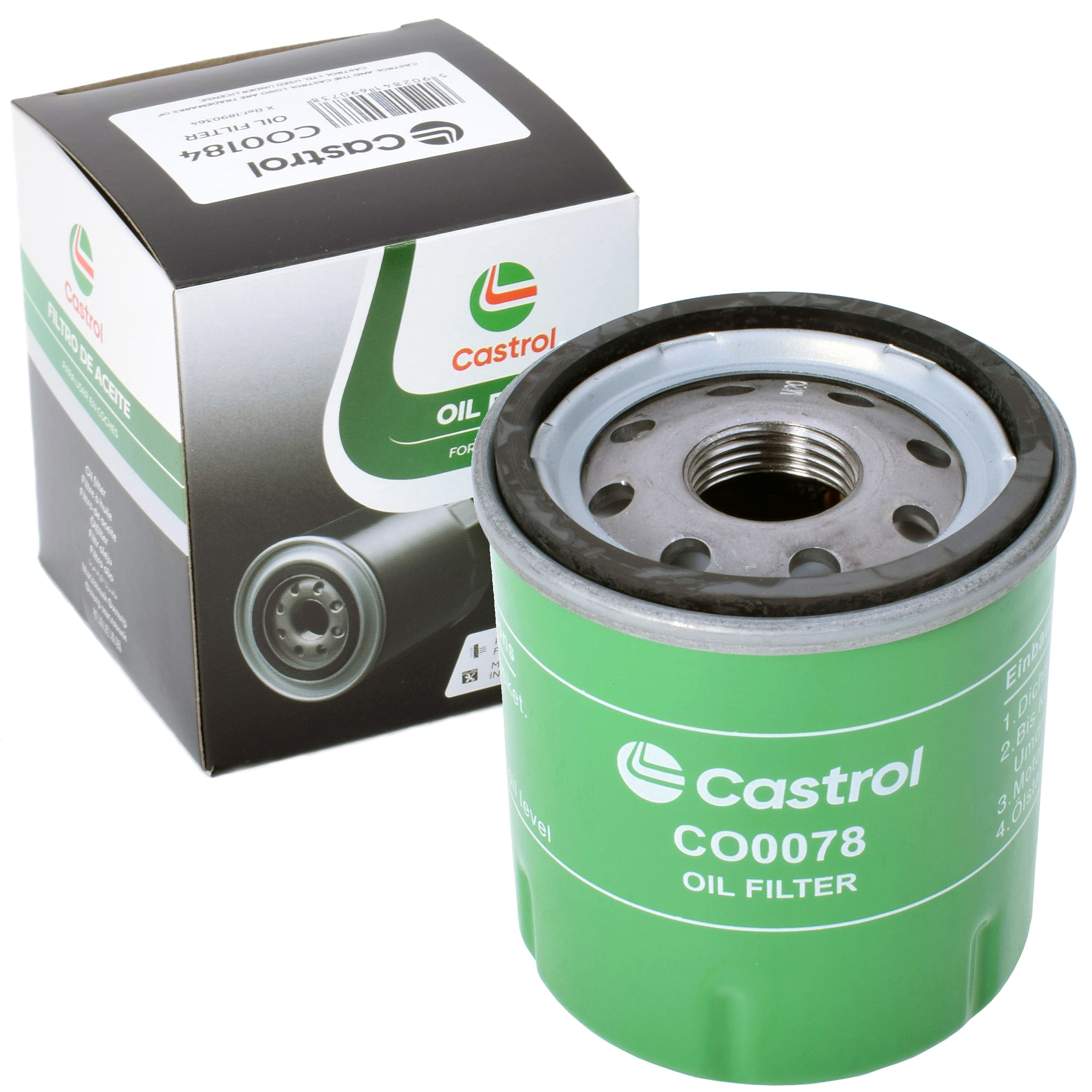 Castrol Filters Filtr Oleju CO0078 + Zawieszka Zapachowa gratis