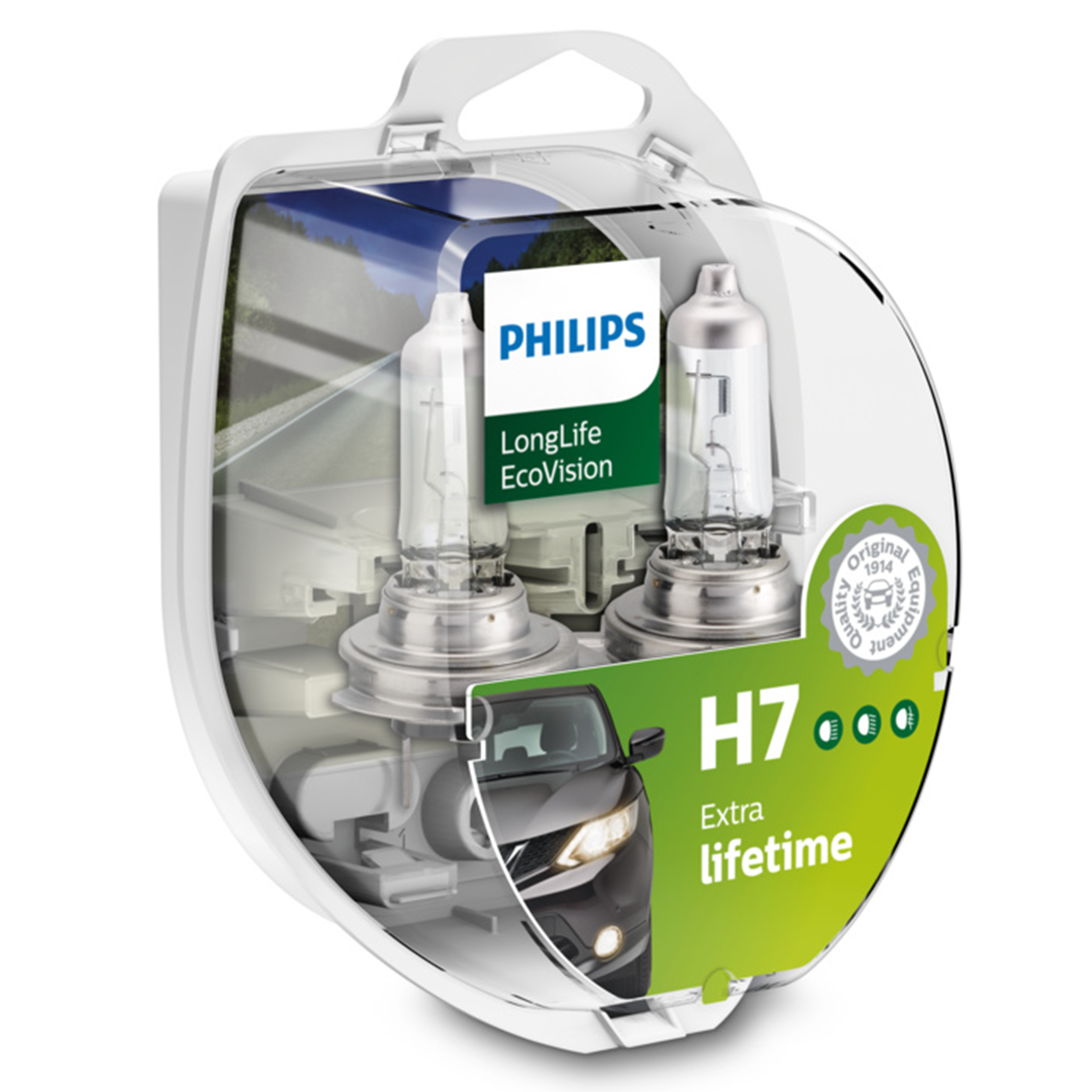 Philips LongLife EcoVision żarówka samochodowa H7 12 V