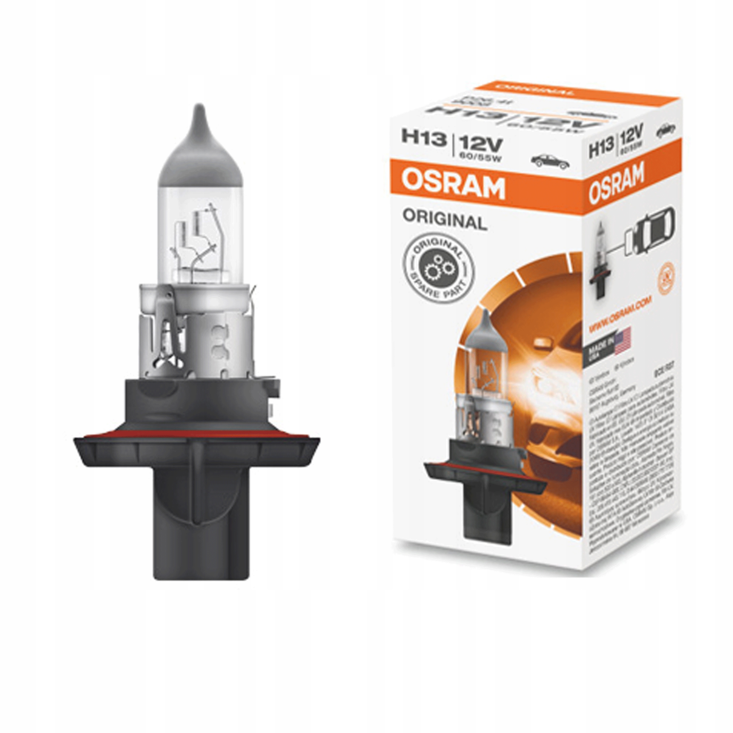 Osram Żarówka Halogenowa H13 60/55W Original Line