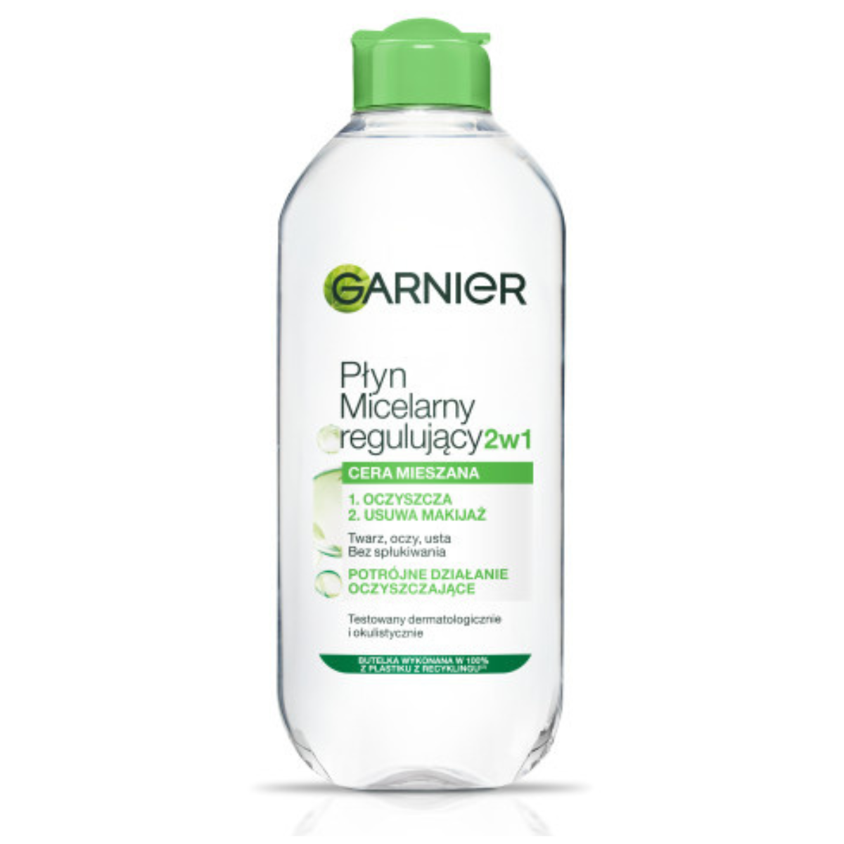 Garnier Skin Naturals Płyn Micelarny 3w1 dla skóry normalnej i mieszanej 400ml