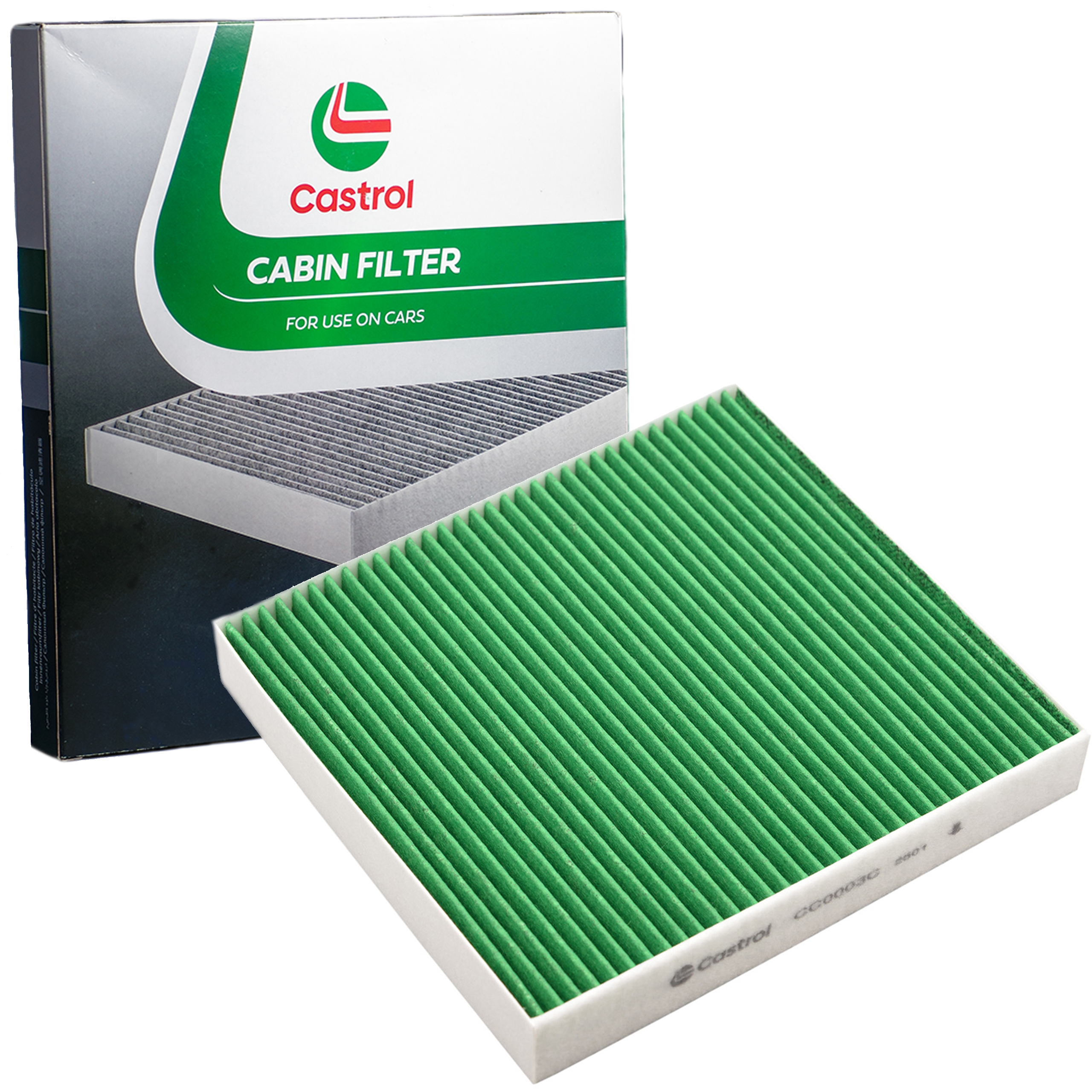 Castrol Filtr Kabinowy wentylacja przestrzeni pasażerskiej CC0003C CARBON+