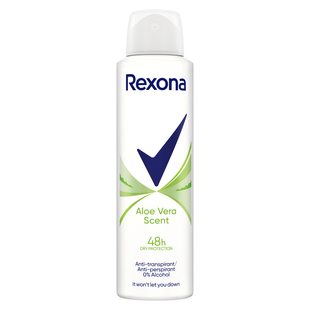 Rexona Aloe Vera antyperspirant damski w sprayu 150 ml