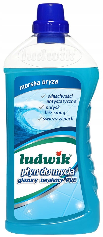 LUDWIK specjalista – preparaty do podłóg Płyn do mycia glazury, terakoty, PVC 1 L
