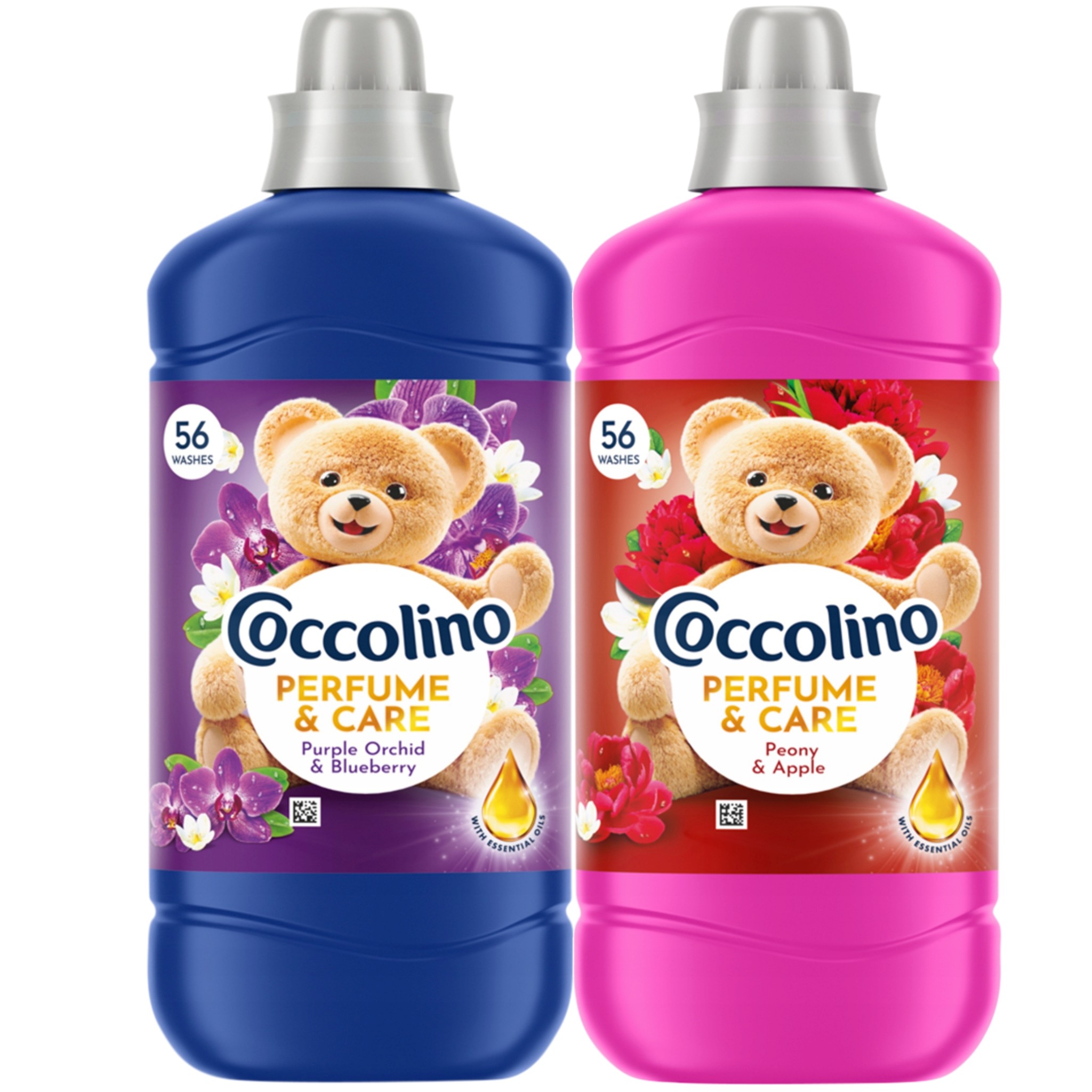 Coccolino Perfume & Care Purple Orchid & Blueberry 1288ml + 929946 Coccolino Perfume & Care Peony & Apple 1288ml