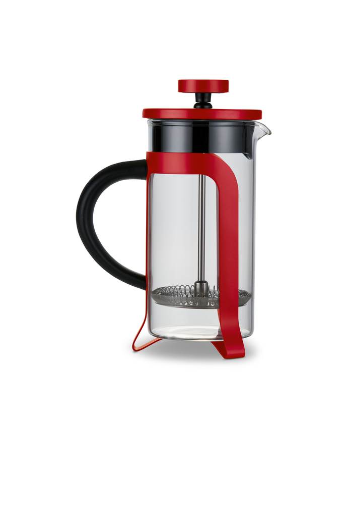 Tchibo Zaparzacz French Press 300ml, czerwony