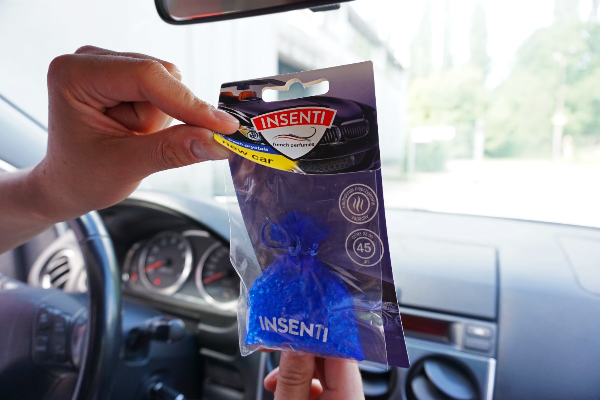 MOJE AUTO Insenti Woreczek Kuleczki Zapachowe New Car 20g