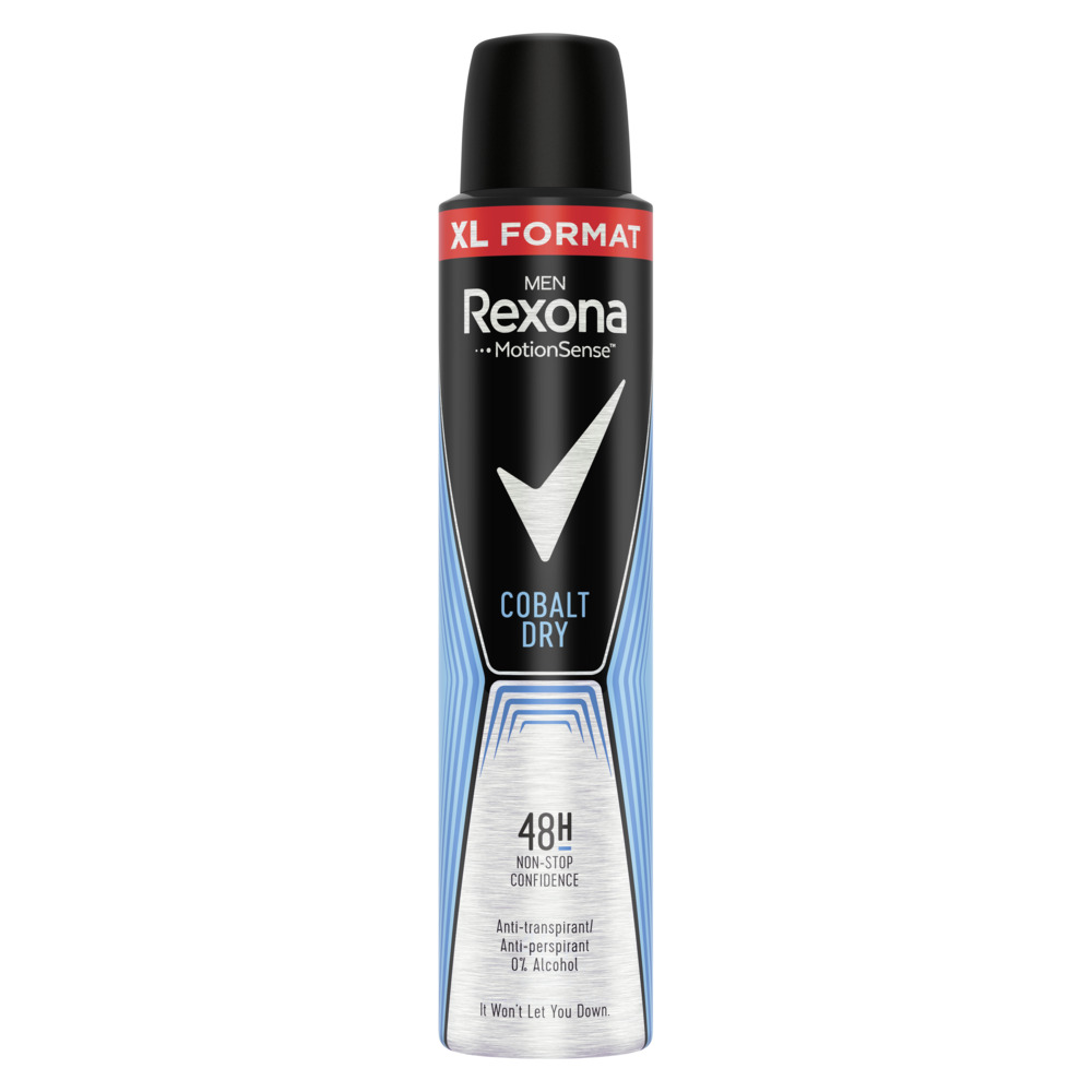Rexona Men Motion Sense Cobalt Dry antyperspirant w aerozolu 200 ml