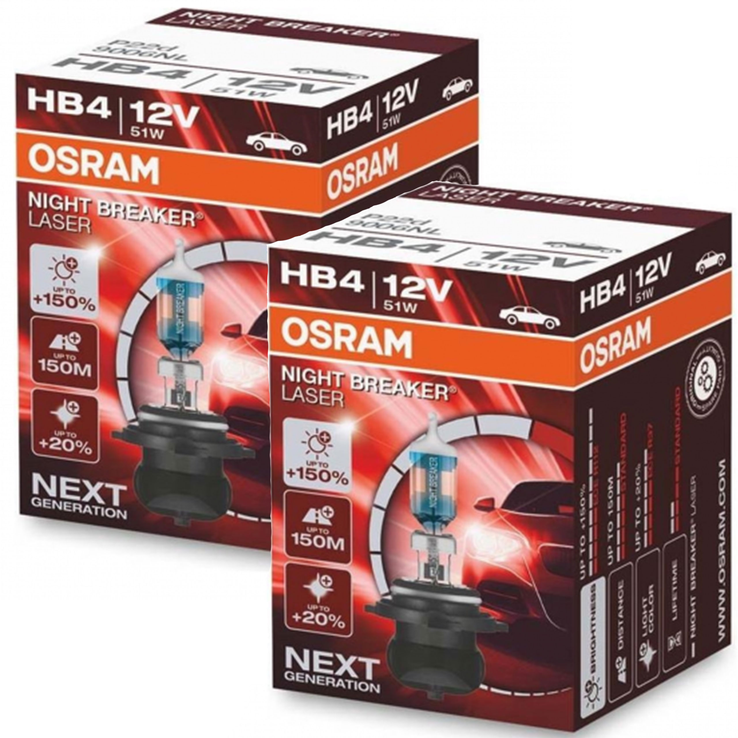 Osram Night Breaker HB4 NL 150% [szt] x2