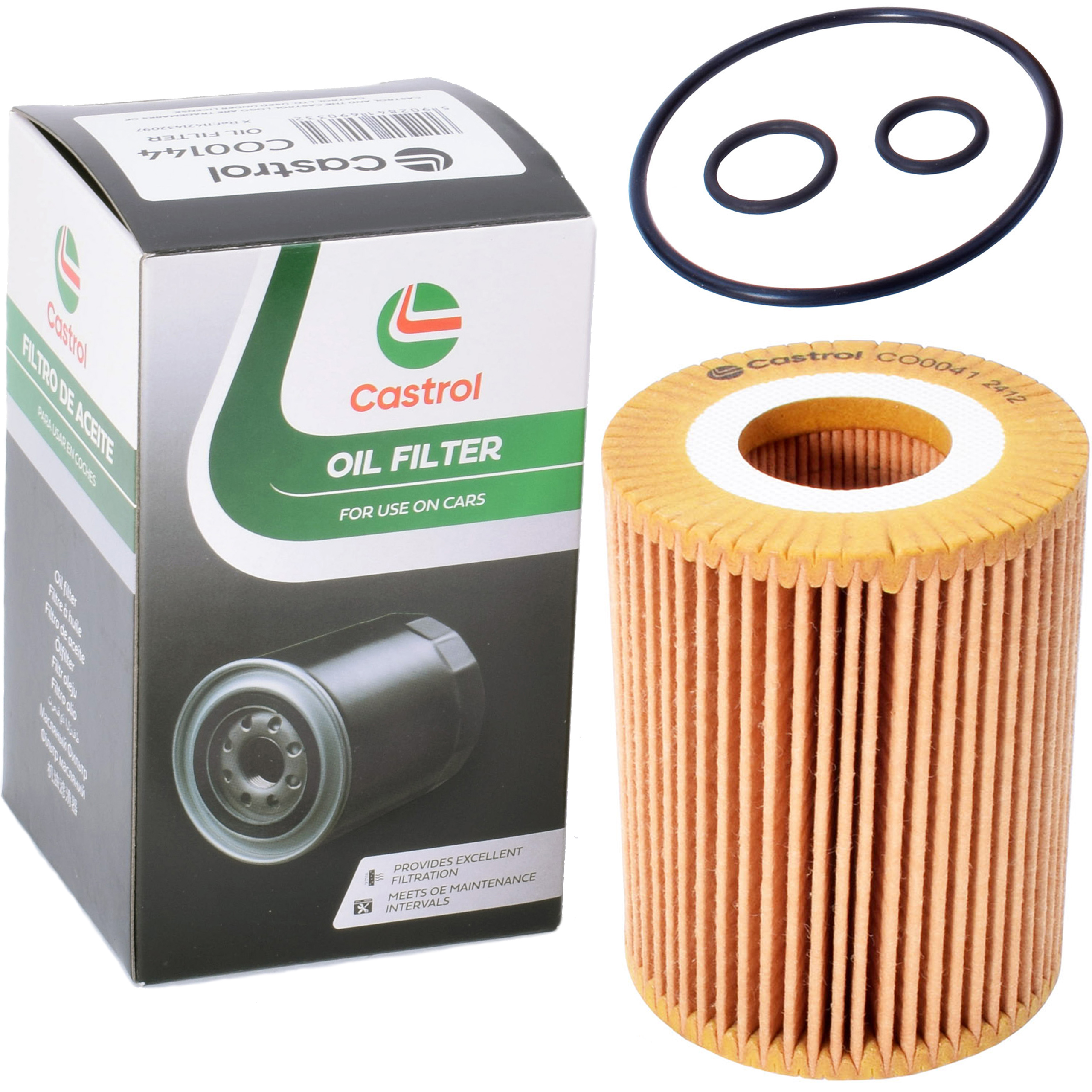Castrol Filters Filtr Oleju CO0041 + Zawieszka Zapachowa gratis