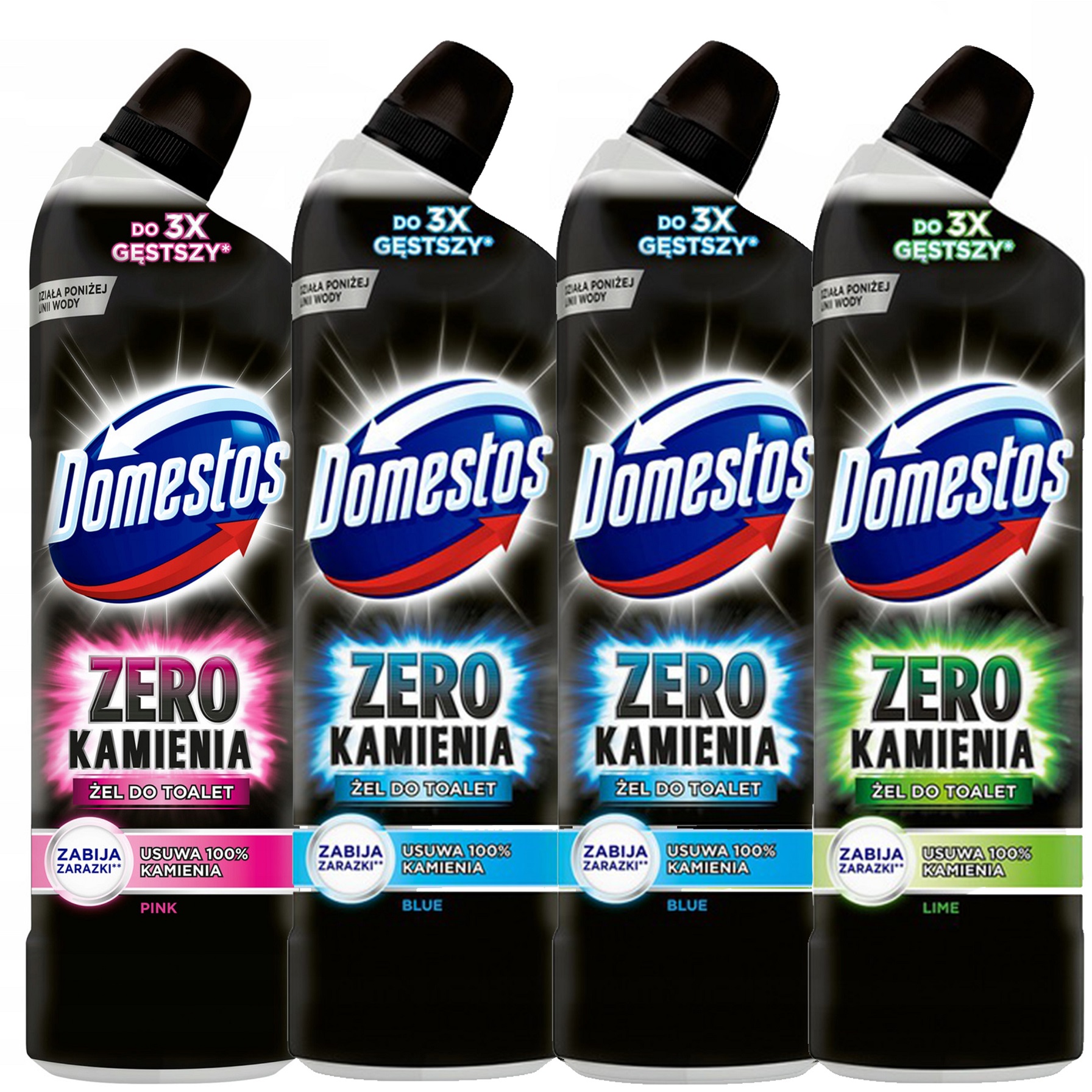 Domestos Zero Kam PINK 750ml DS25[zestaw]