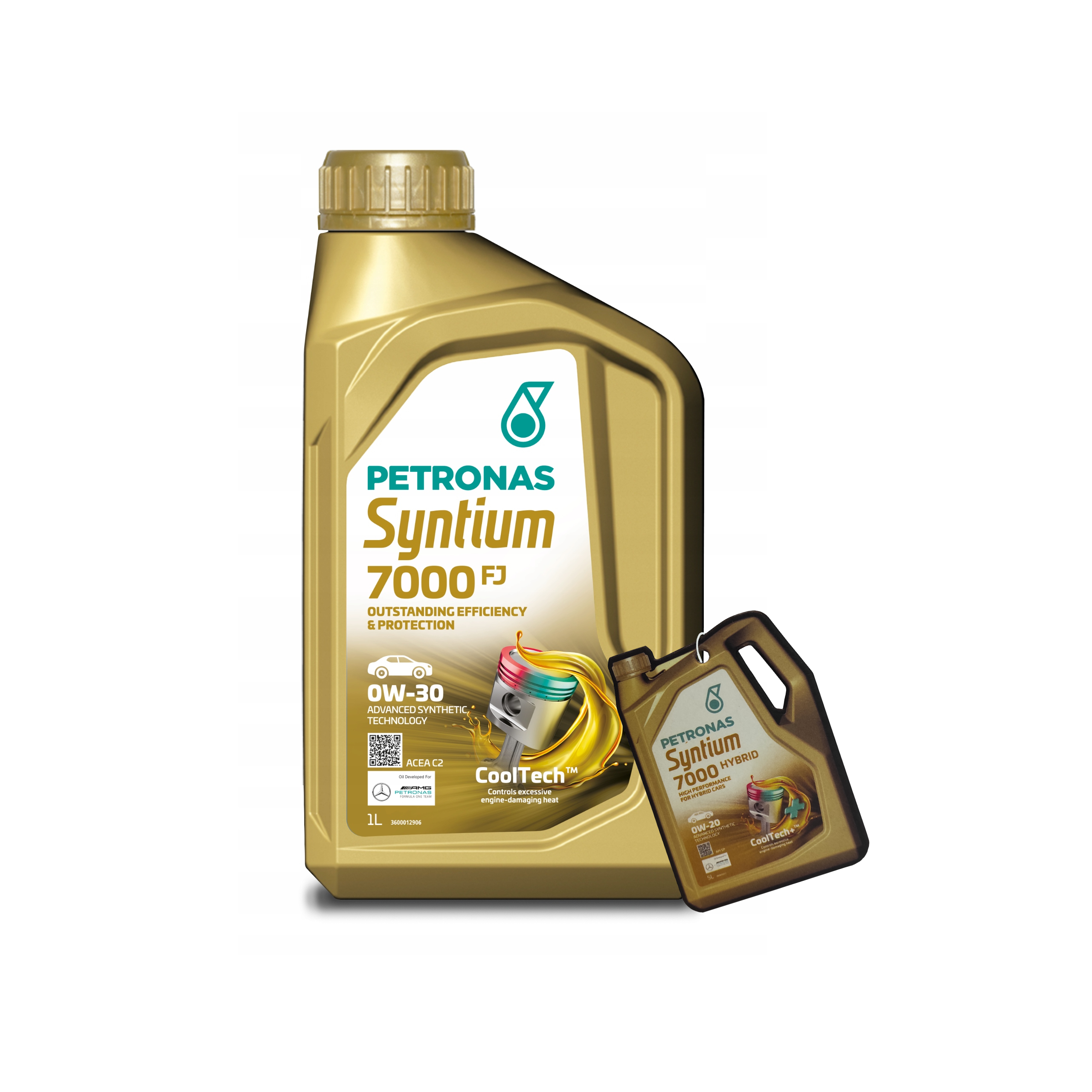 Olej Silnikowy PETRONAS Syntium 7000 FJ ACEA C2 0W-30 1L + Zawieszka GRATIS