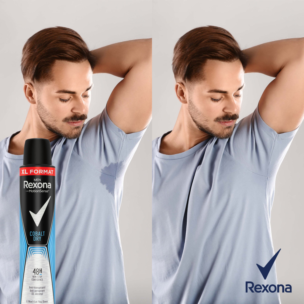 Rexona Men Motion Sense Cobalt Dry antyperspirant w aerozolu 200 ml