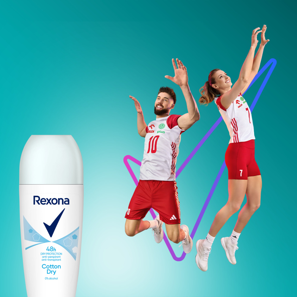 Rexona Cotton Dry antyperspirant w kulce 50 ml