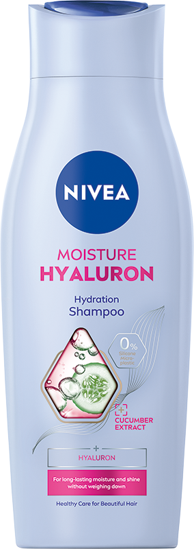 NIVEA Moisture Hyaluron Szampon nawilżający do włosów 400 ml