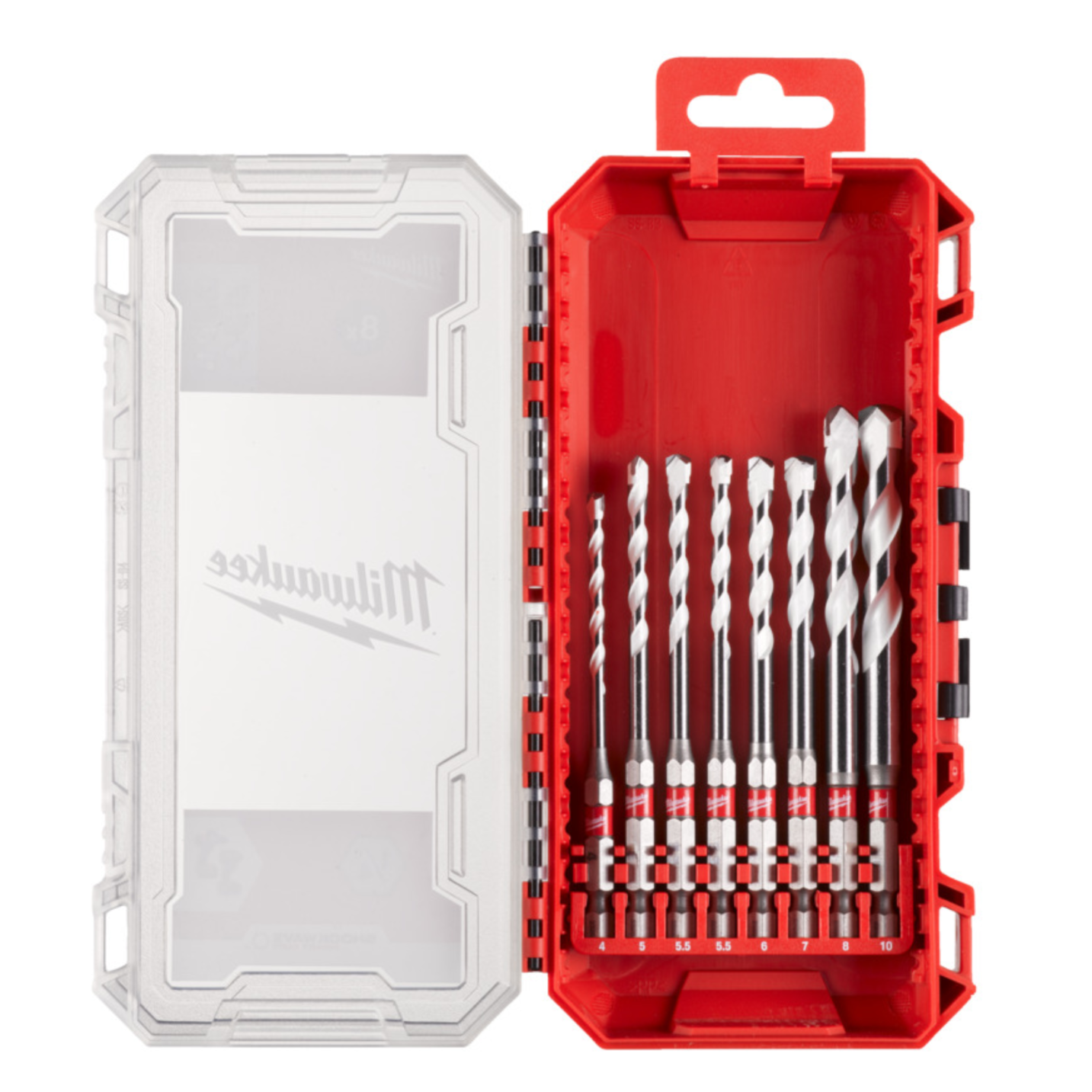 Milwaukee zestaw wierteł uniwersalnych HEX 1/4″ 4–10 mm 8 szt.