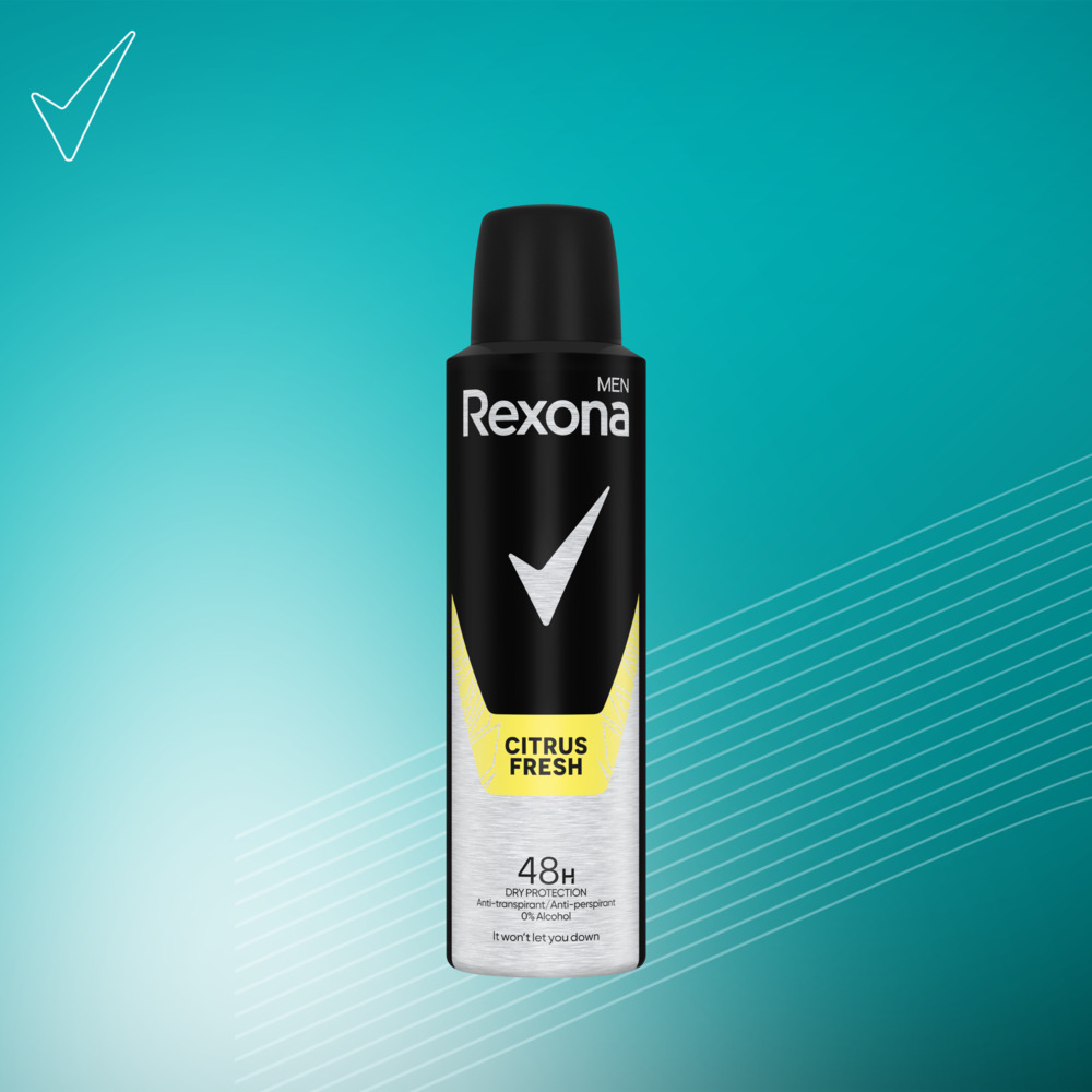 Rexona Men Stay Fresh antyperspirant w aerozolu Citrus 150 ml