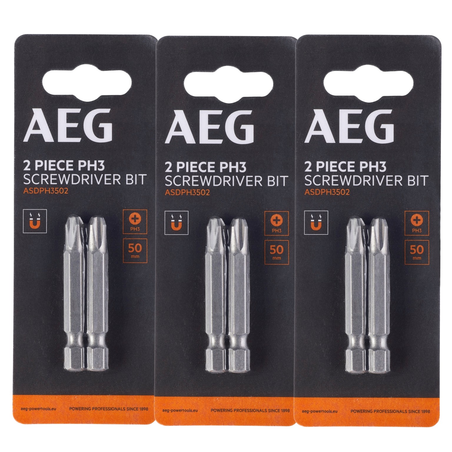 Bity 50mm PH3 Philips SDriver 2szt. AEG ASDPH3502 x3