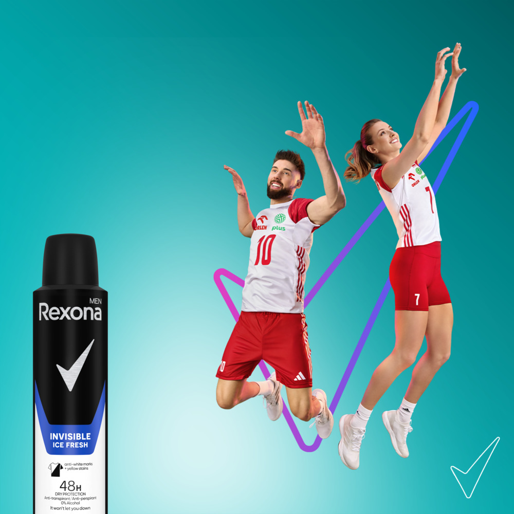Rexona Men Invisible Ice Fresh antyperspirant w sprayu 150 ml