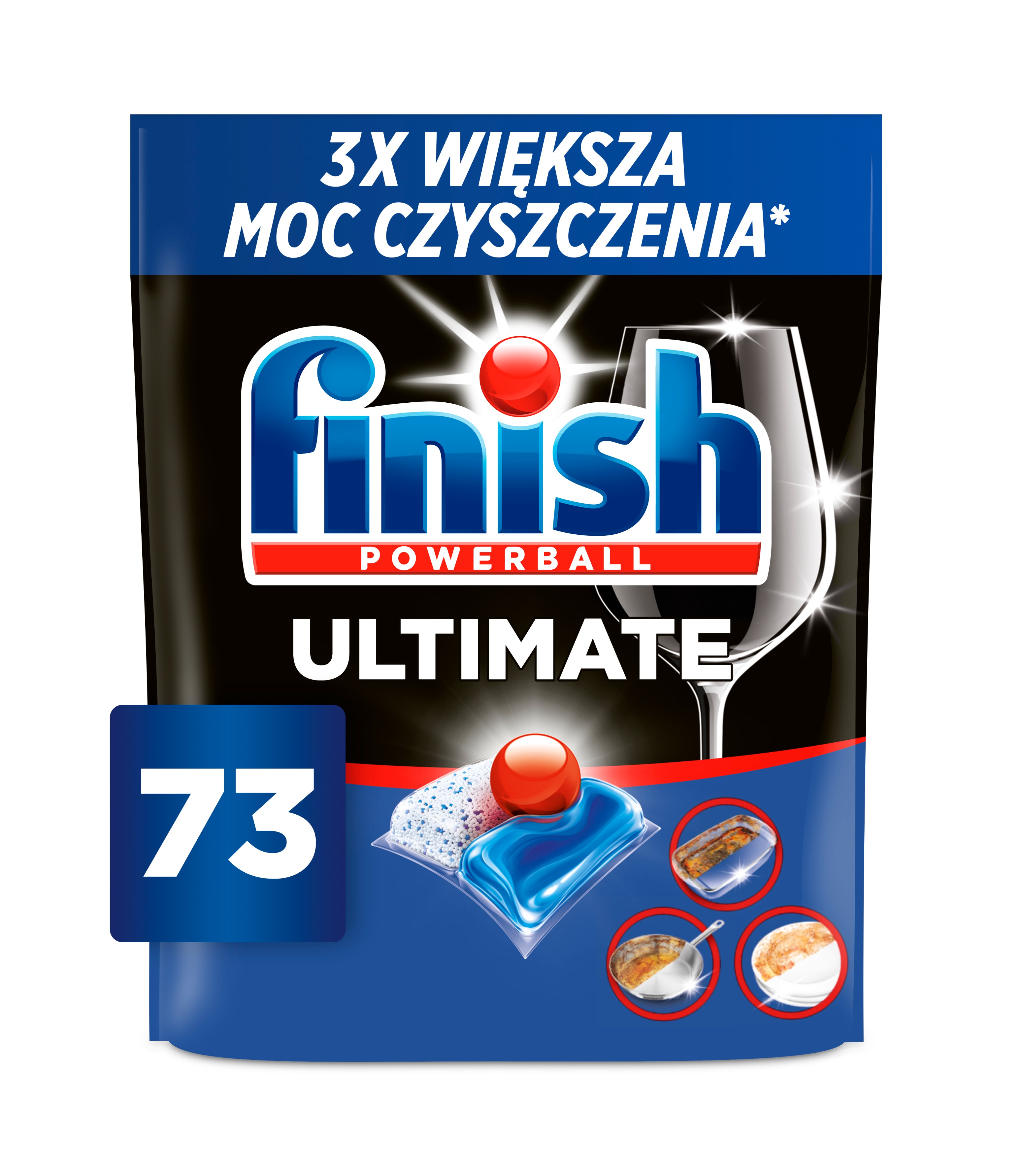 FINISH Ultimate Kapsułki do zmywarki 73 Fresh