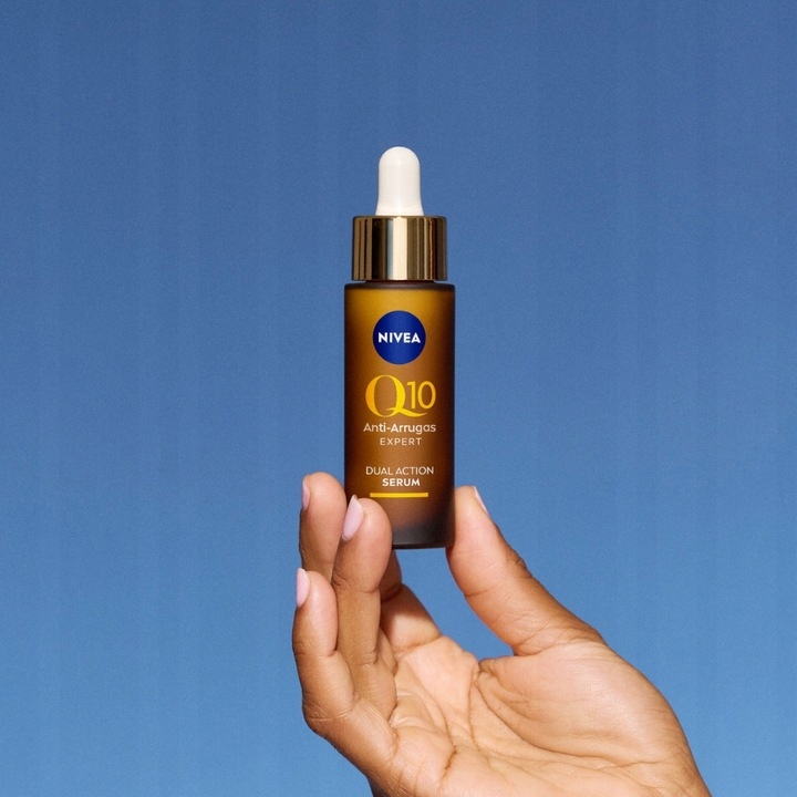 NIVEA Q10 Serum przeciwzmarszczkowe 30ml + Krem do twarzy ujędrniający 50ml