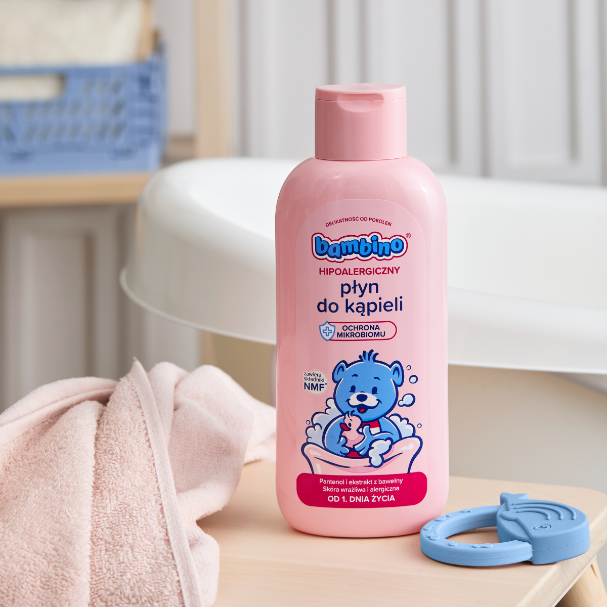 Bambino Płyn do kąpieli dla niemowląt i dzieci 400 ml