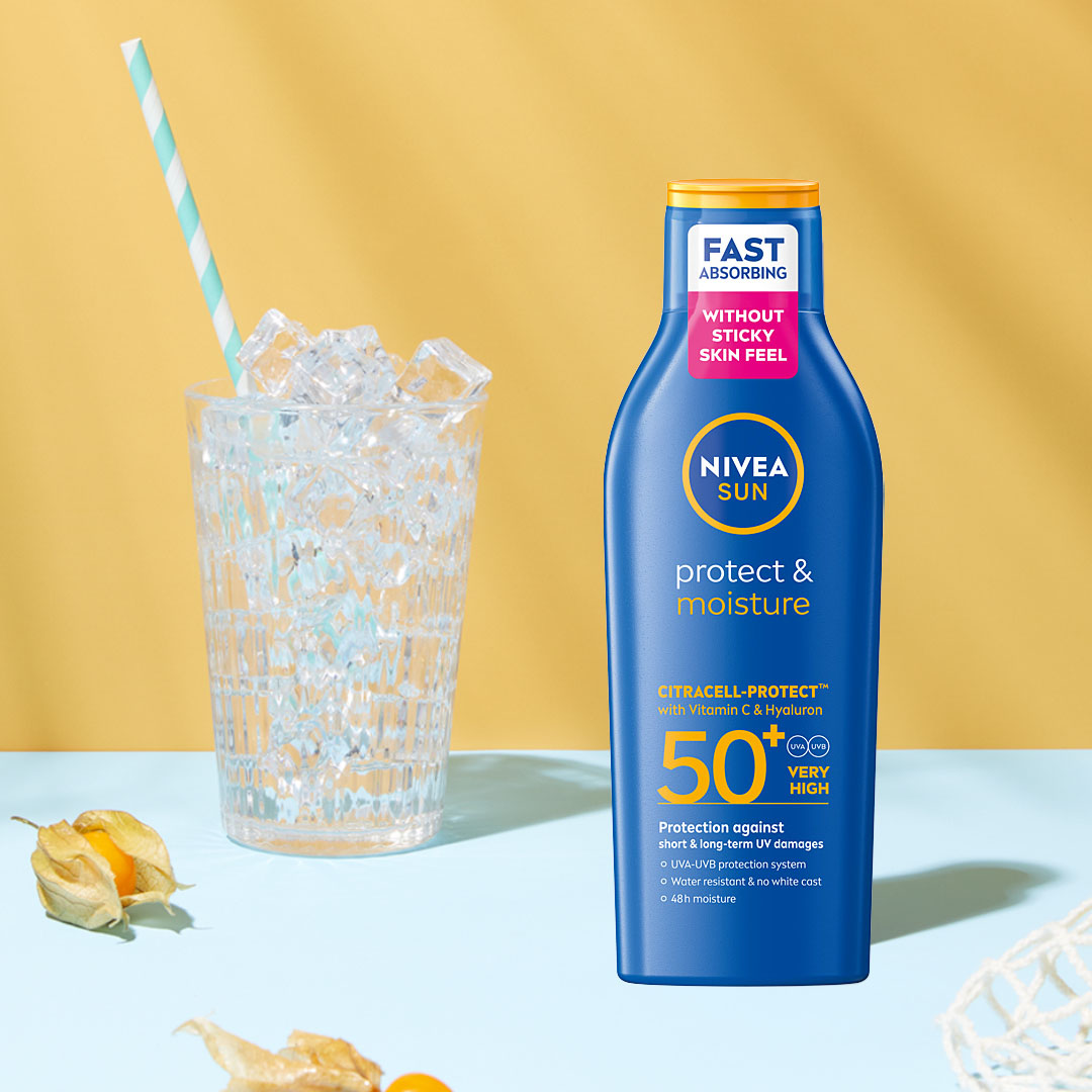NIVEA SUN Protect &Moisture Nawilżający balsam + Balsam ochronny dla dzieci