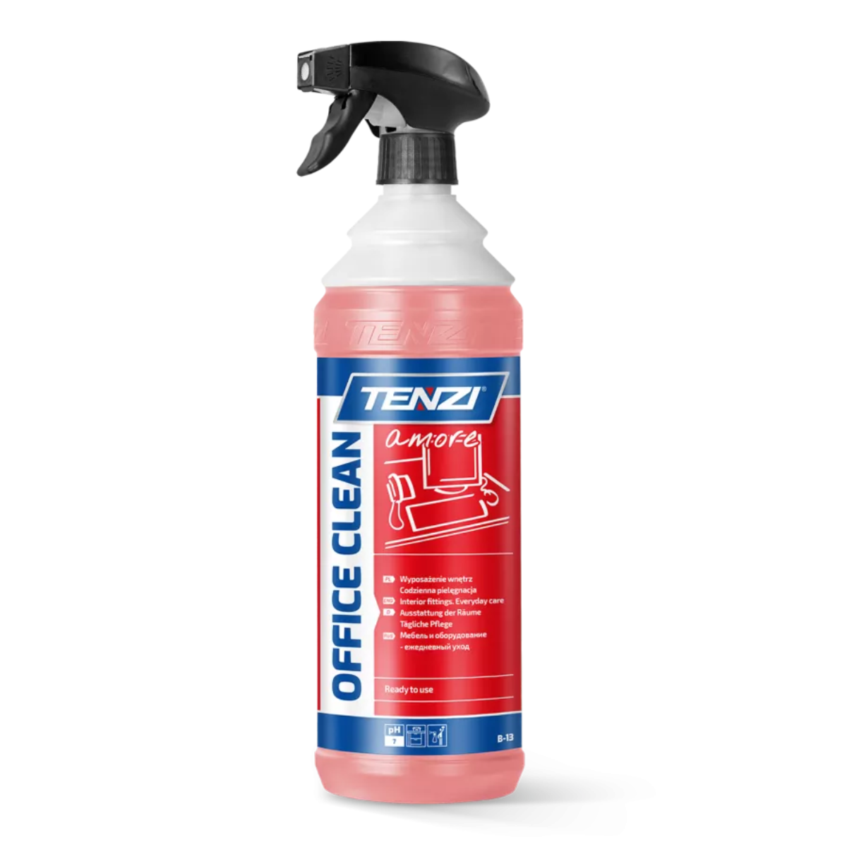 Tenzi Office-Clean Amore Płyn do mycia mebli i wyposażenia biur 1 l