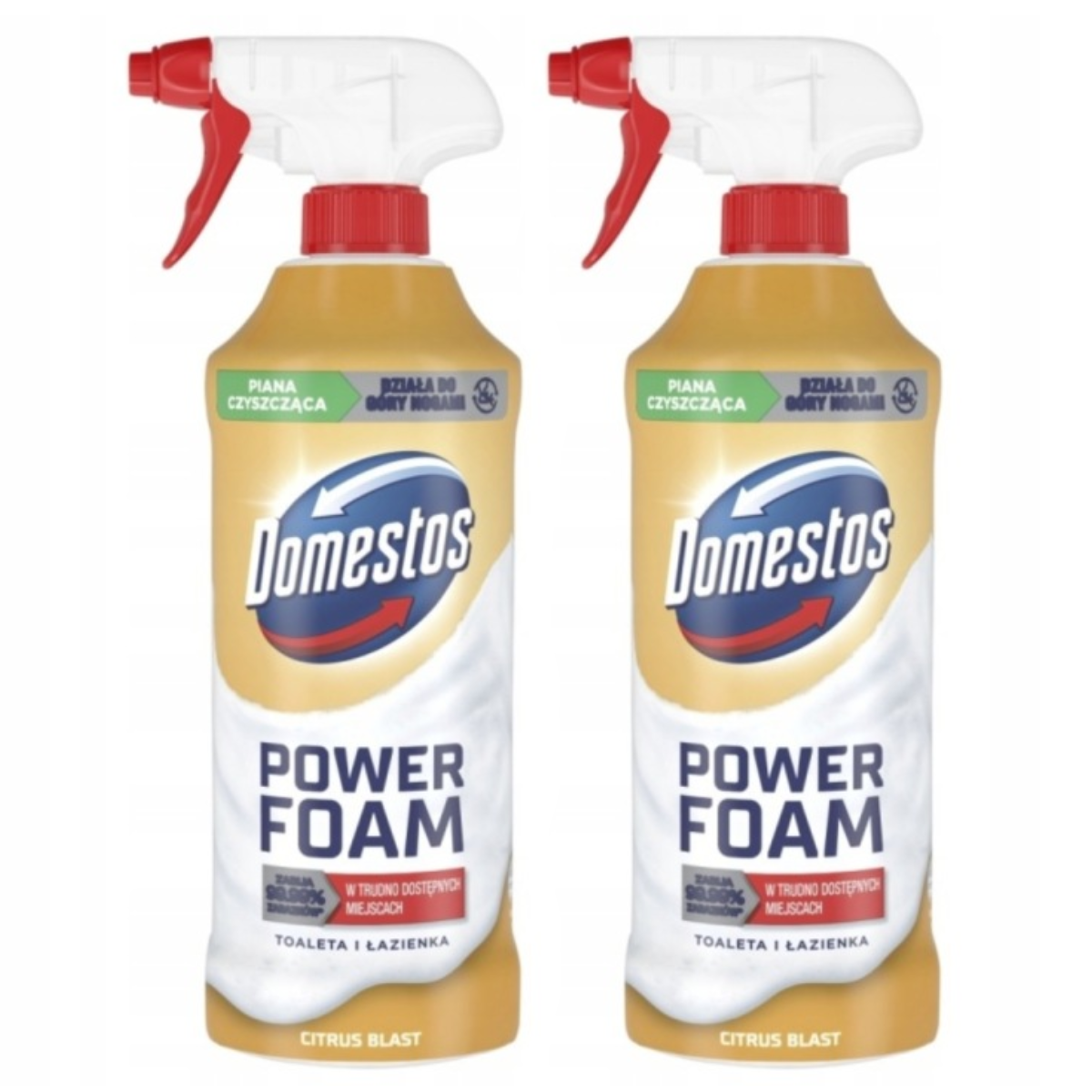 Domestos Power Foam Citrus Blast 435 ml x2
