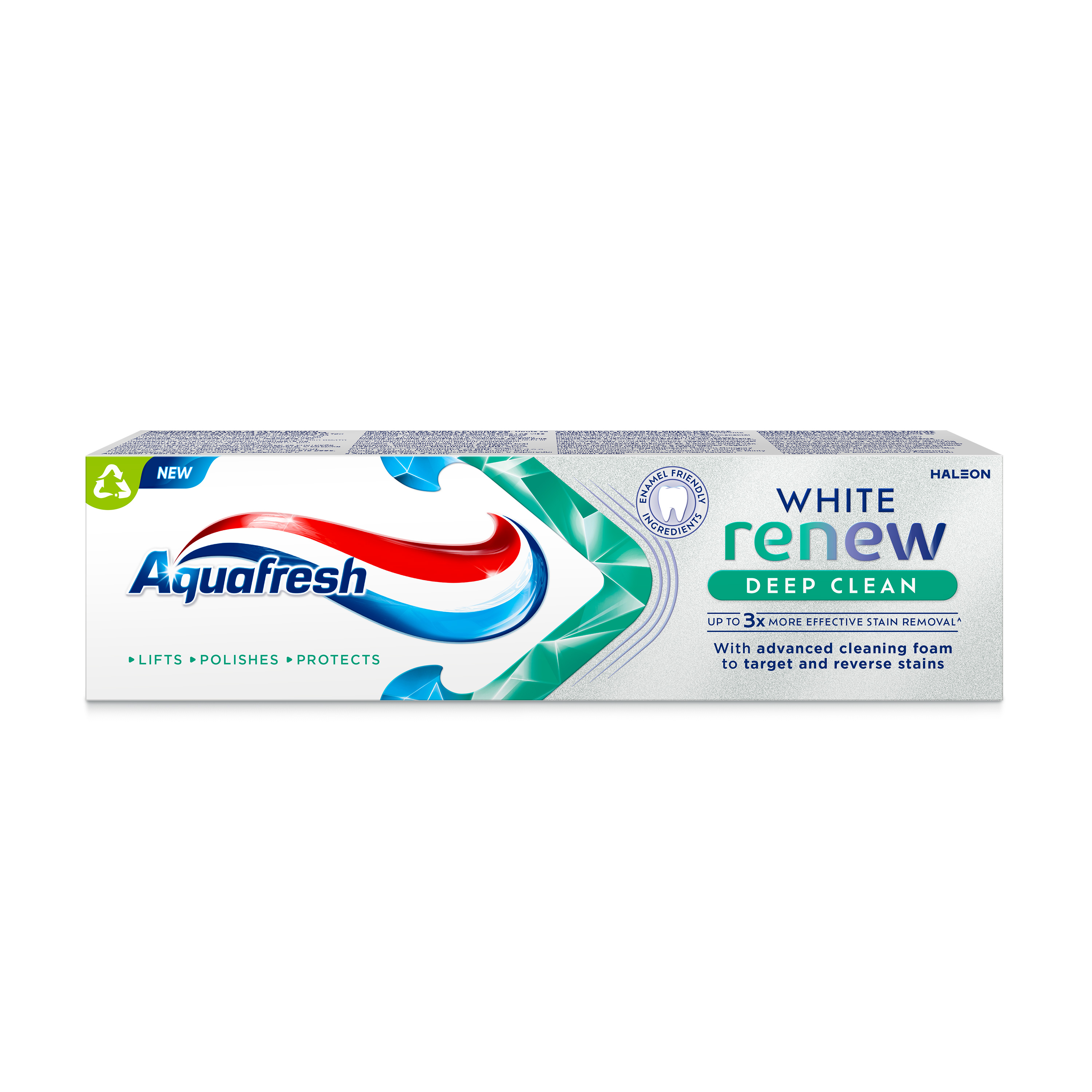 Aquafresh Pasta do zębów White Renew Deep Clean wybielająca, fluorek 75ml