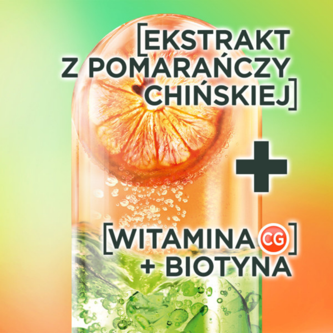 Garnier Fructis Grow Strong Orange szampon wzmacniający 400 ml