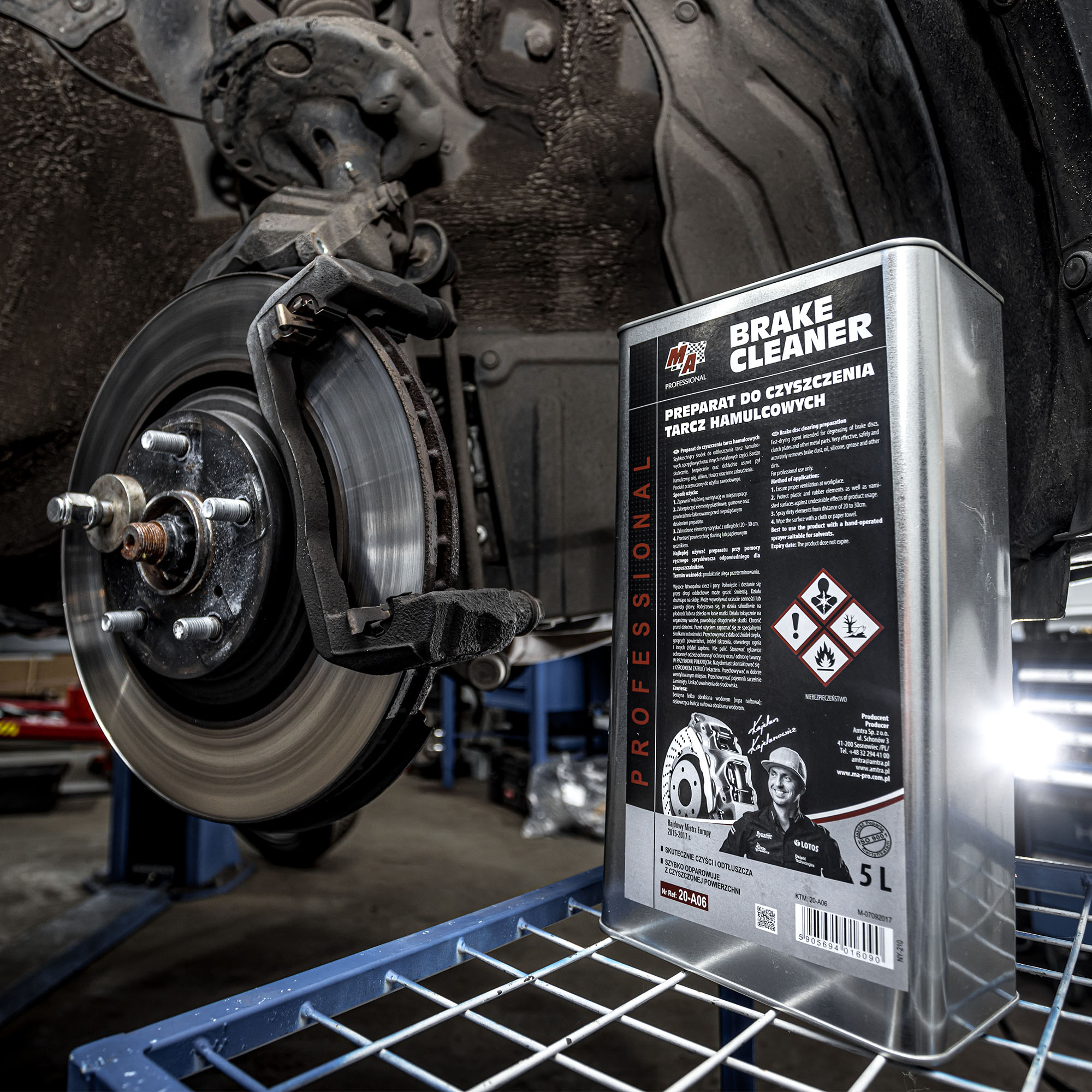 MA PROFESSIONAL – Brake Cleaner Preparat do Czyszczenia Tarcz Hamulcowych 5l