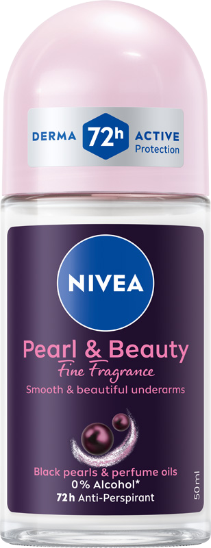 NIVEA Pearl&Beauty Black Pearl Antyperspirant damski w kulce 50 ml