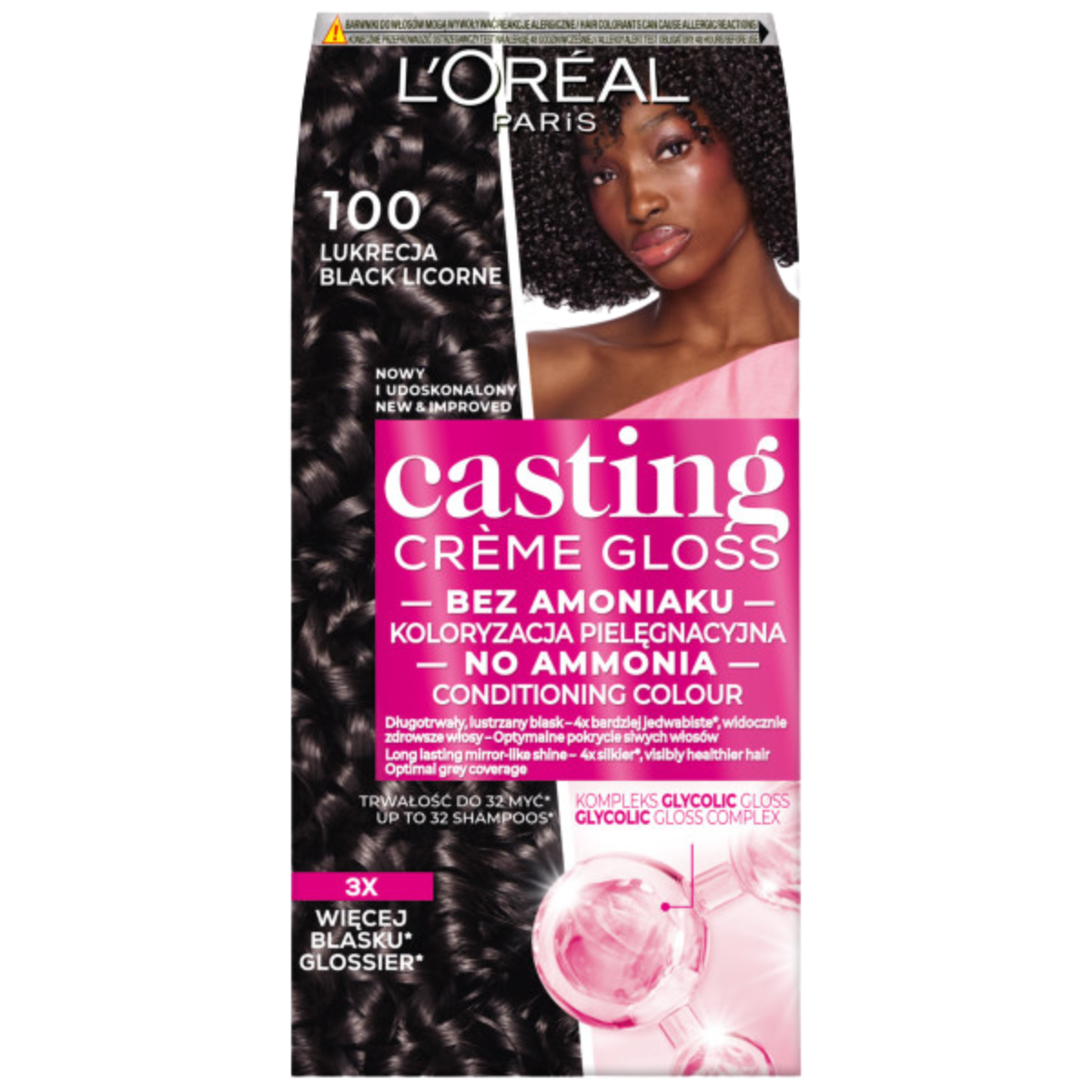 L’Oréal Casting Crème Gloss Farba Do Włosów Bez Amoniaku 100 Lukrecja