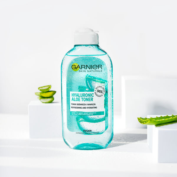 Garnier Hyaluronic Aloe Toner tonik nawilżający do każdego typu skóry 200ml