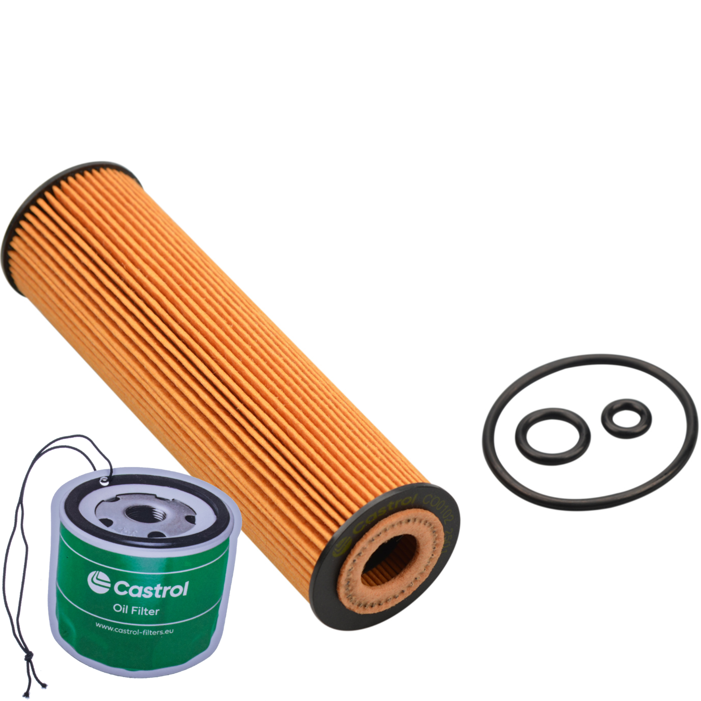 Castrol Filters Filtr Oleju CO0102 + Zawieszka Zapachowa gratis