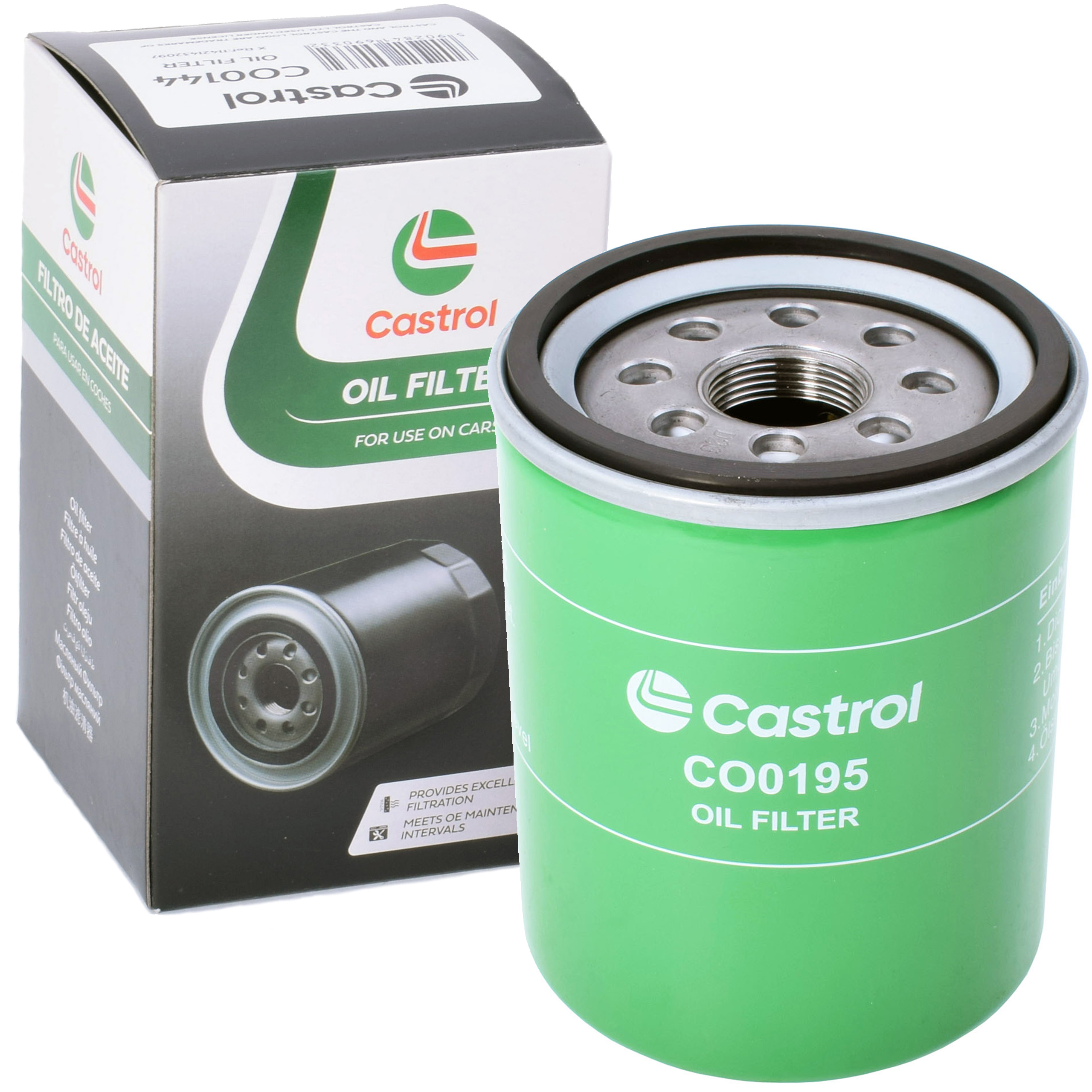 Castrol Filters Filtr Oleju CO0195 + Zawieszka Zapachowa gratis