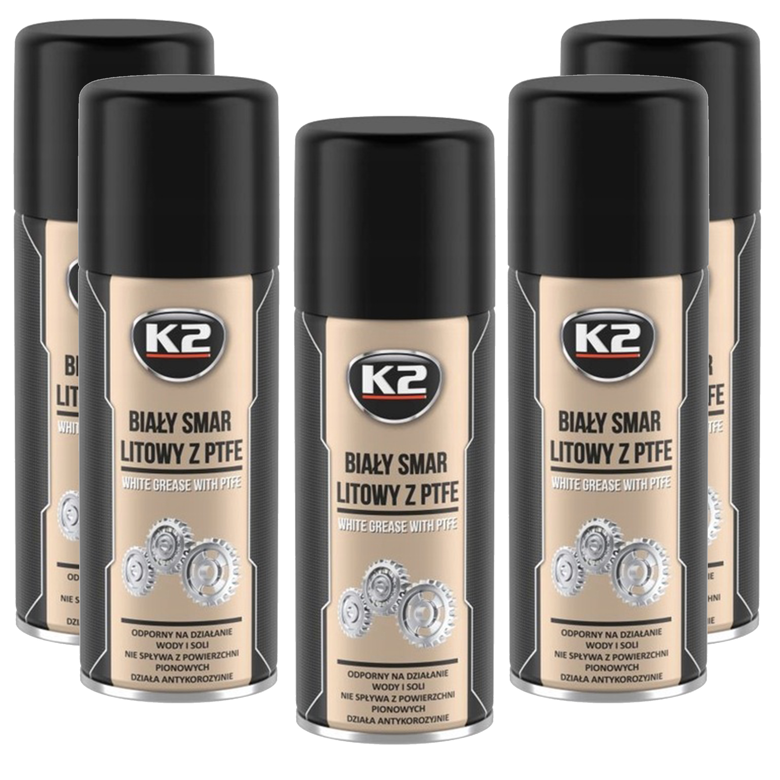 K2 Smar Biały Litowy 400ml W121 64_K2