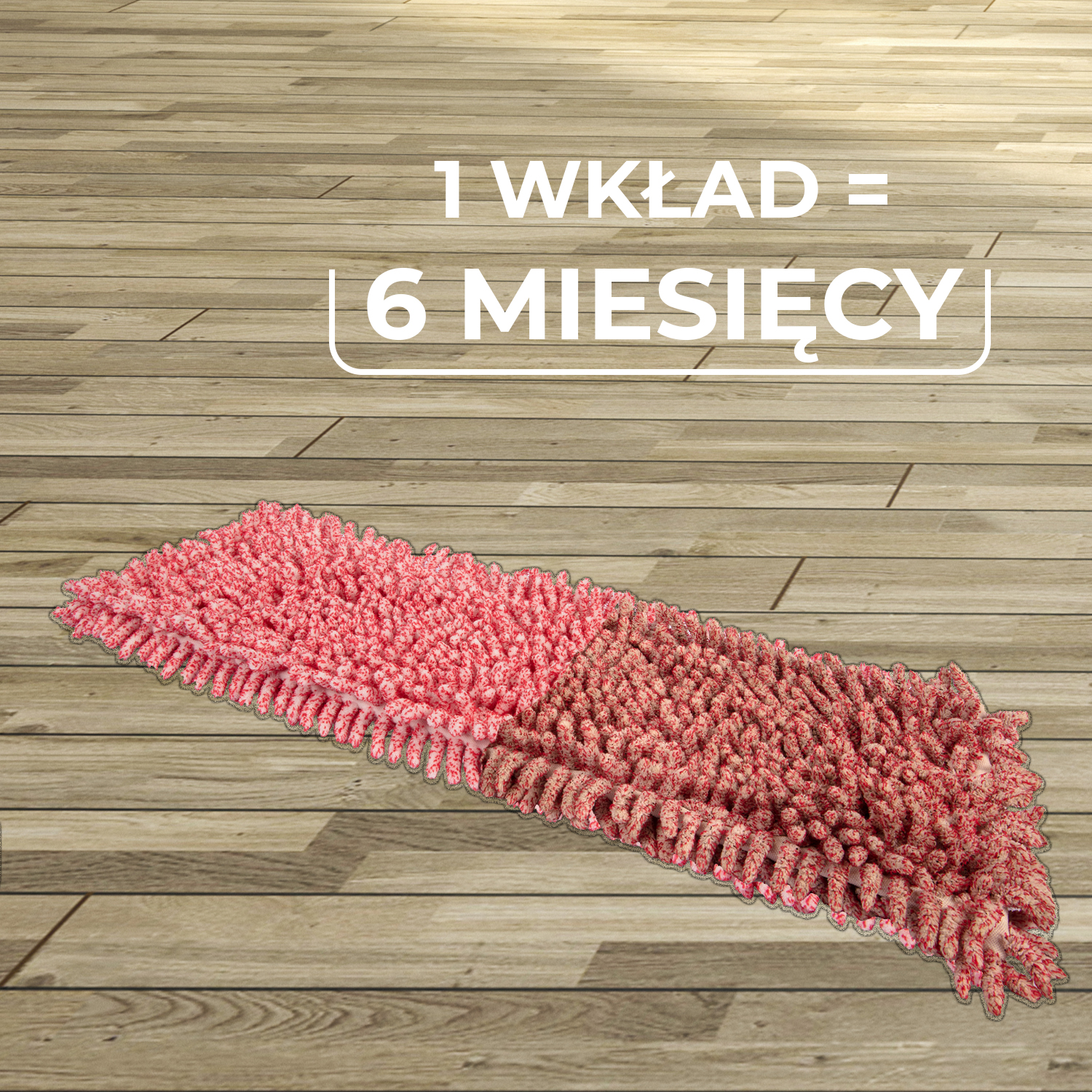 143616 Vileda Wkład do Mopa Chenille x2[zestaw]