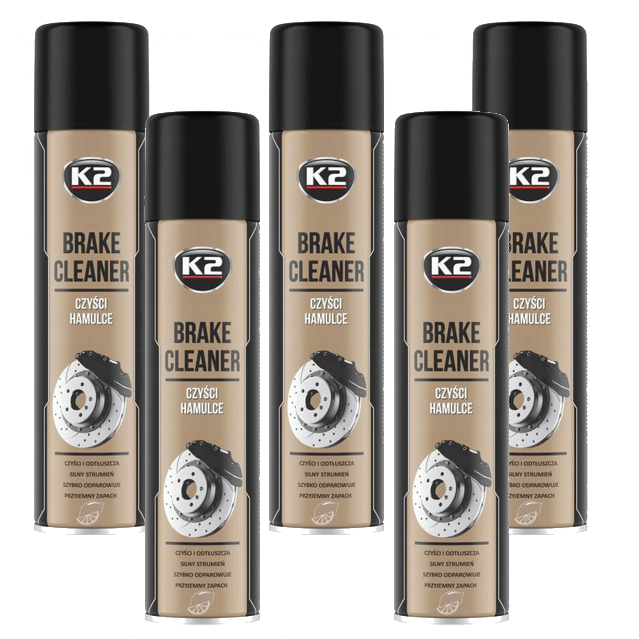 K2 Brake Cleaner 600ml W105 Do Czyszczenia Hamulców 14_K2