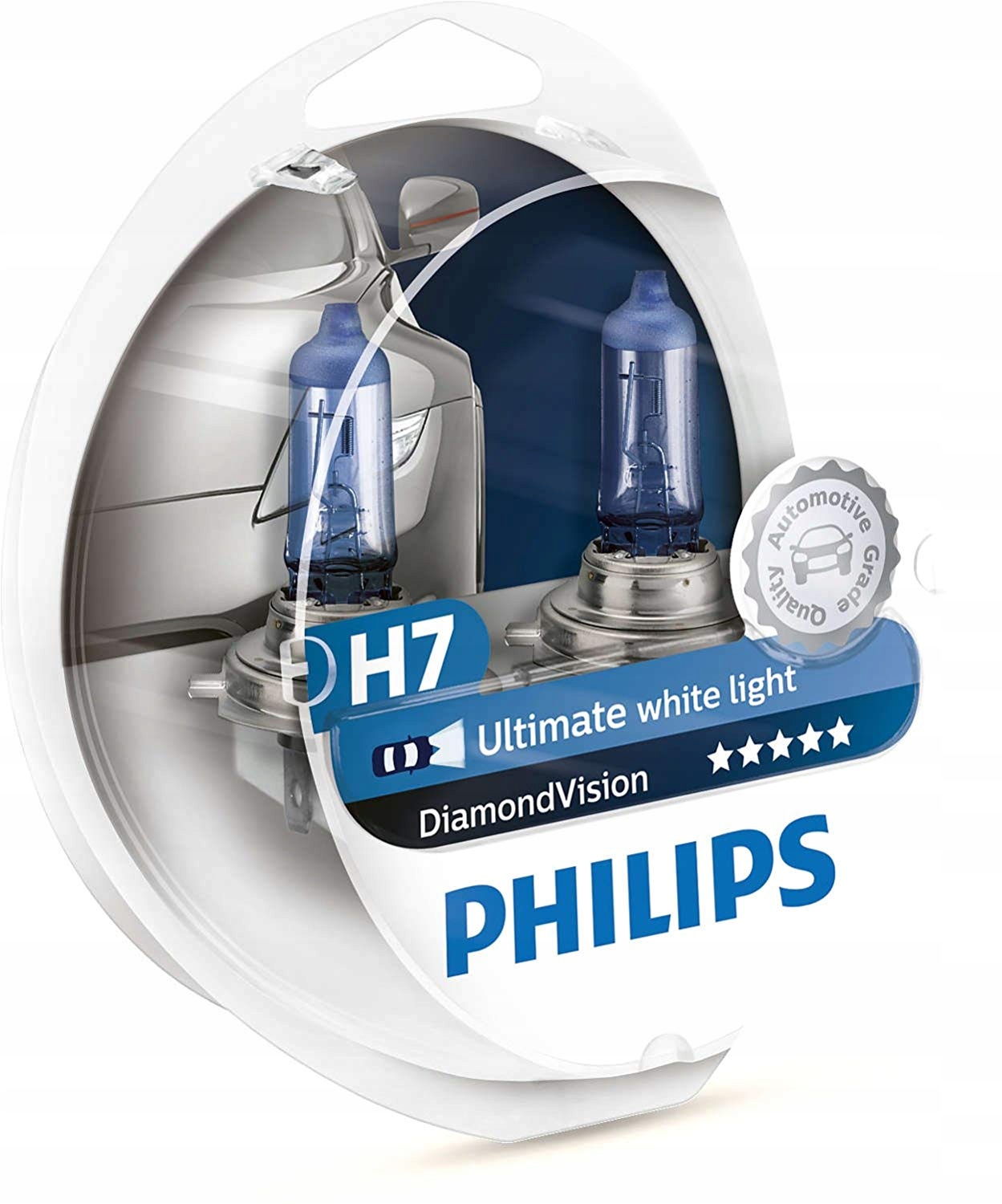 Philips Diamond Vision żarówka halogenowa H7 55 W 5000 K
