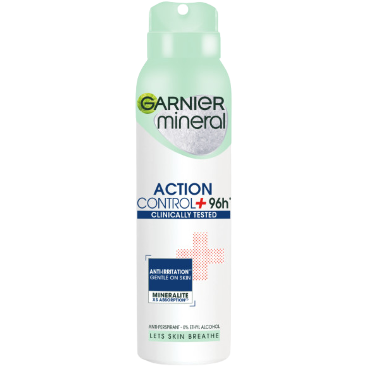Garnier Mineral Action Control+ antyperspirant w sprayu 6x150ml 96h